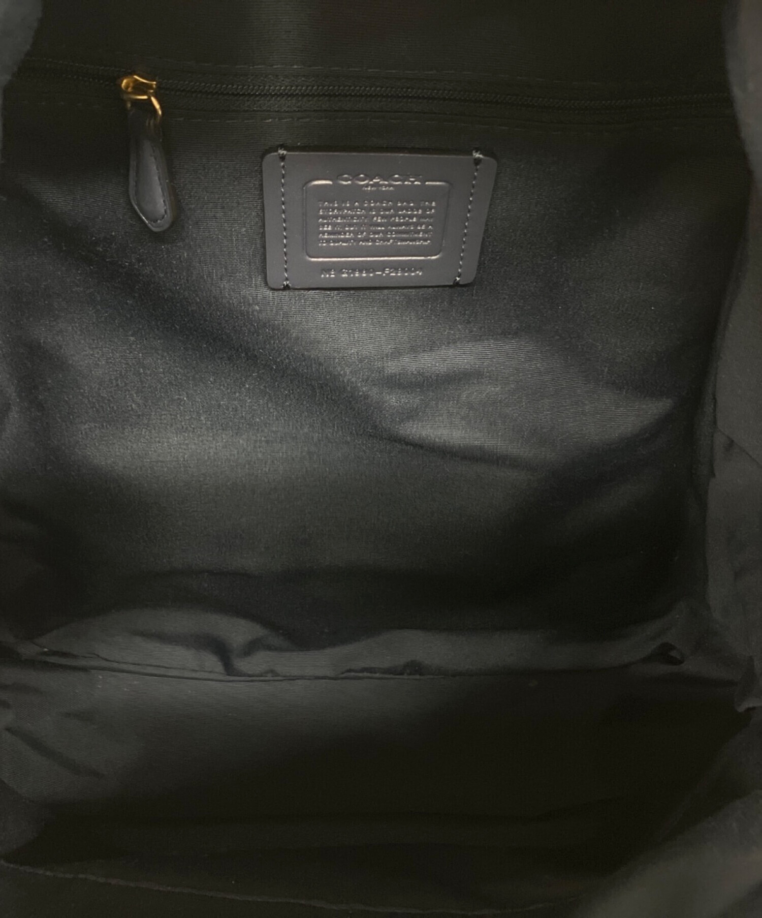 COACH コーチ ビジネス バック ネイビー コーチ リュック　2点セット コーチ2WAY ブリーフケース ネイビー メンズ ビジネスバッグ F72974