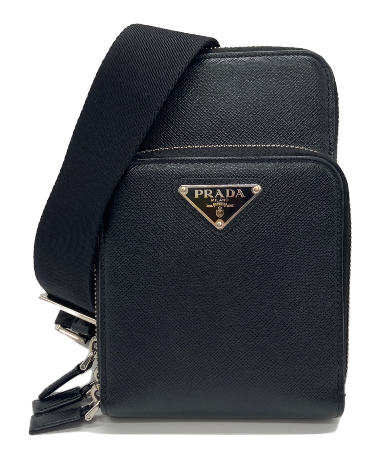 中古・古着通販】PRADA (プラダ) サフィアーノレザー スマートフォン