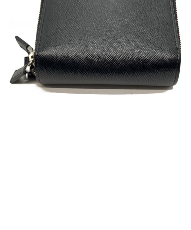 PRADA レザーケース未使用品 中古・古着通販】PRADA (プラダ) サフィアーノレザー スマートフォン