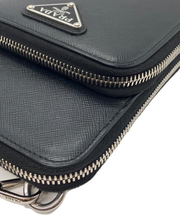 中古・古着通販】PRADA (プラダ) サフィアーノレザー スマートフォン