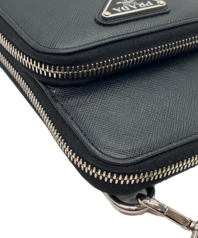 プラダ PRADA サフィアーノ レザー ケース 新品未使用 現行モデル PRADA【入手困難】☆サフィアーノレザー☆ iPhoneケース☆全色 (PRADA