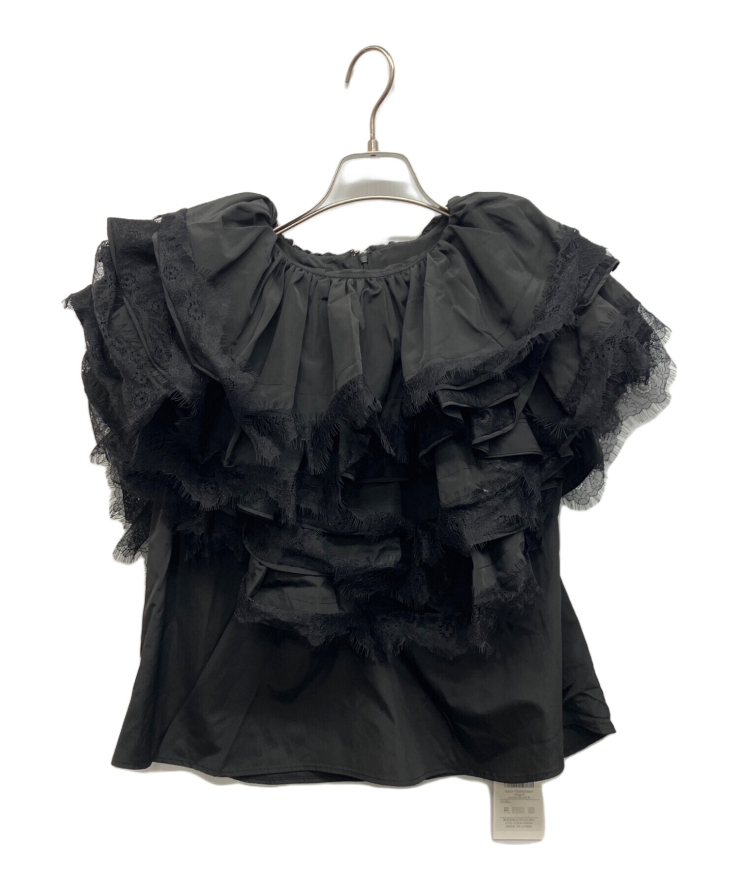 トップス bibiy. COLENNE CAMI TOP 中古・古着通販】Bibiy. (ビビィ) COLENNE CAMI TOP ブラック サイズ