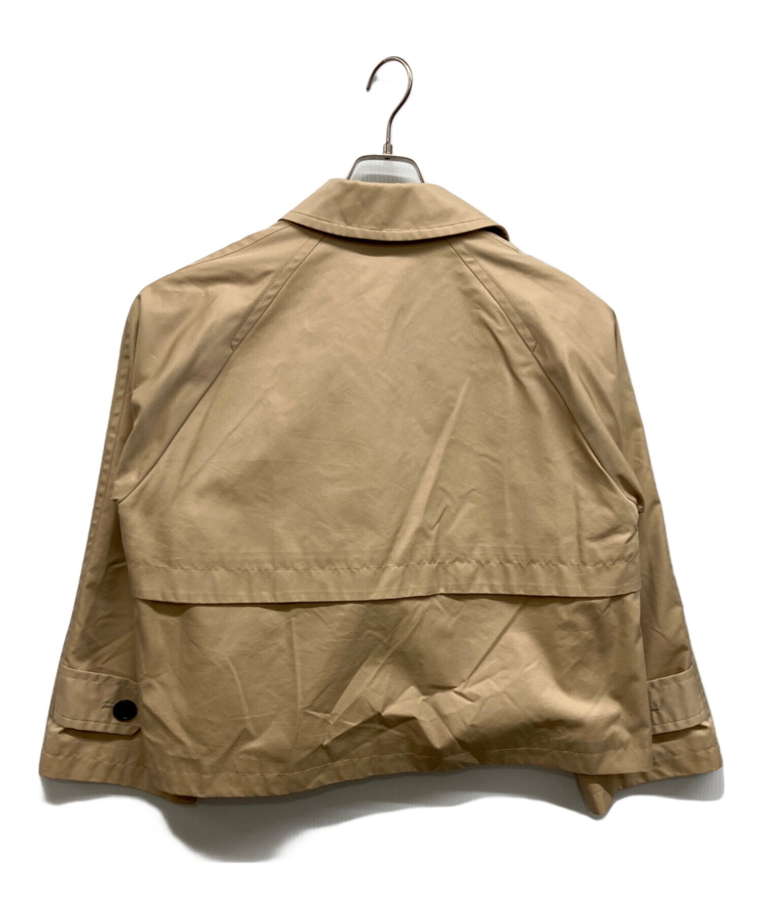 くまさん　untitledベージュ ショート丈トレンチコート 中古・古着通販】UNTITLED (アンタイトル) ショートトレンチコート