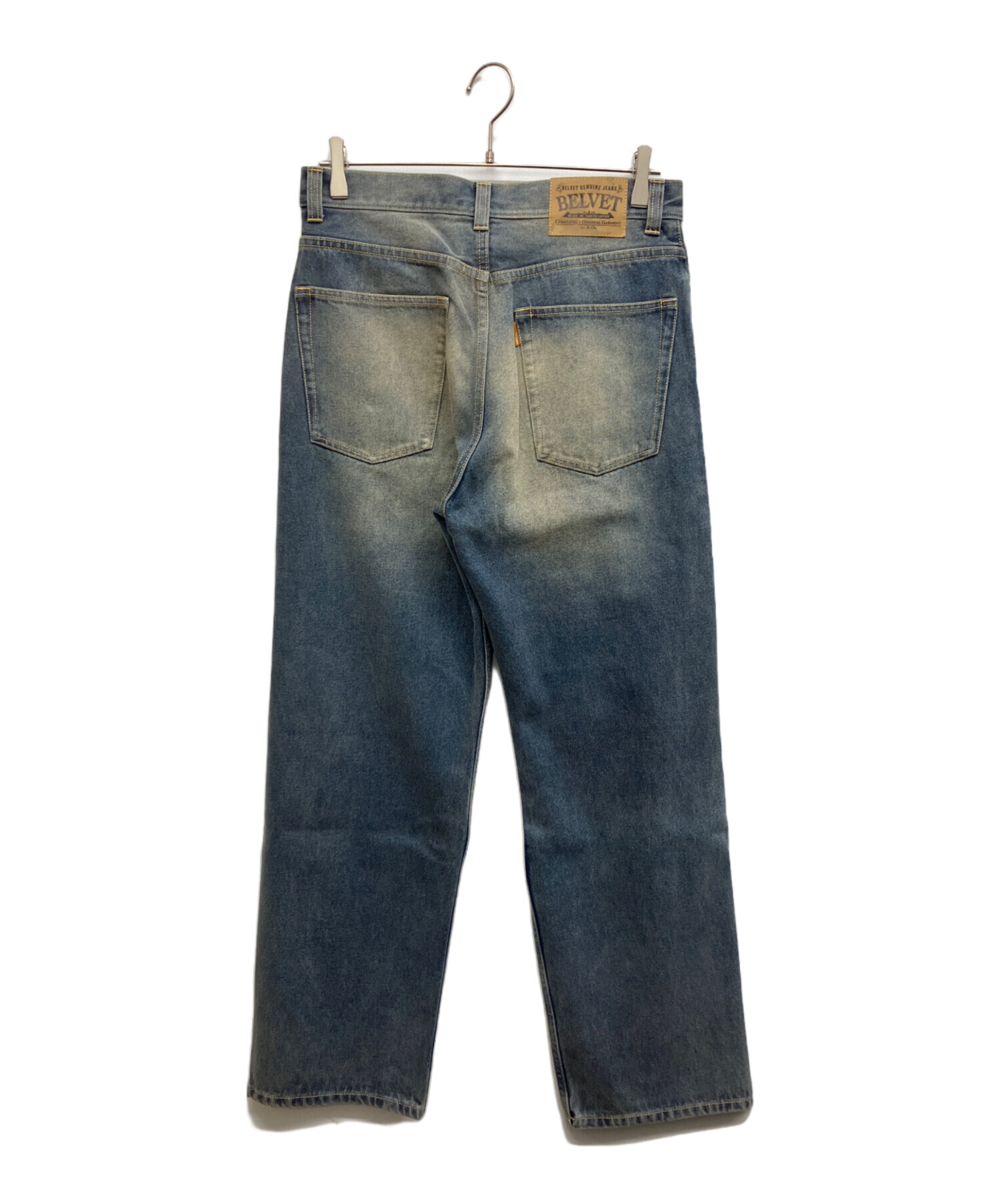 中古・古着通販】BELVET (ベルベット) デニムパンツ インディゴ サイズ