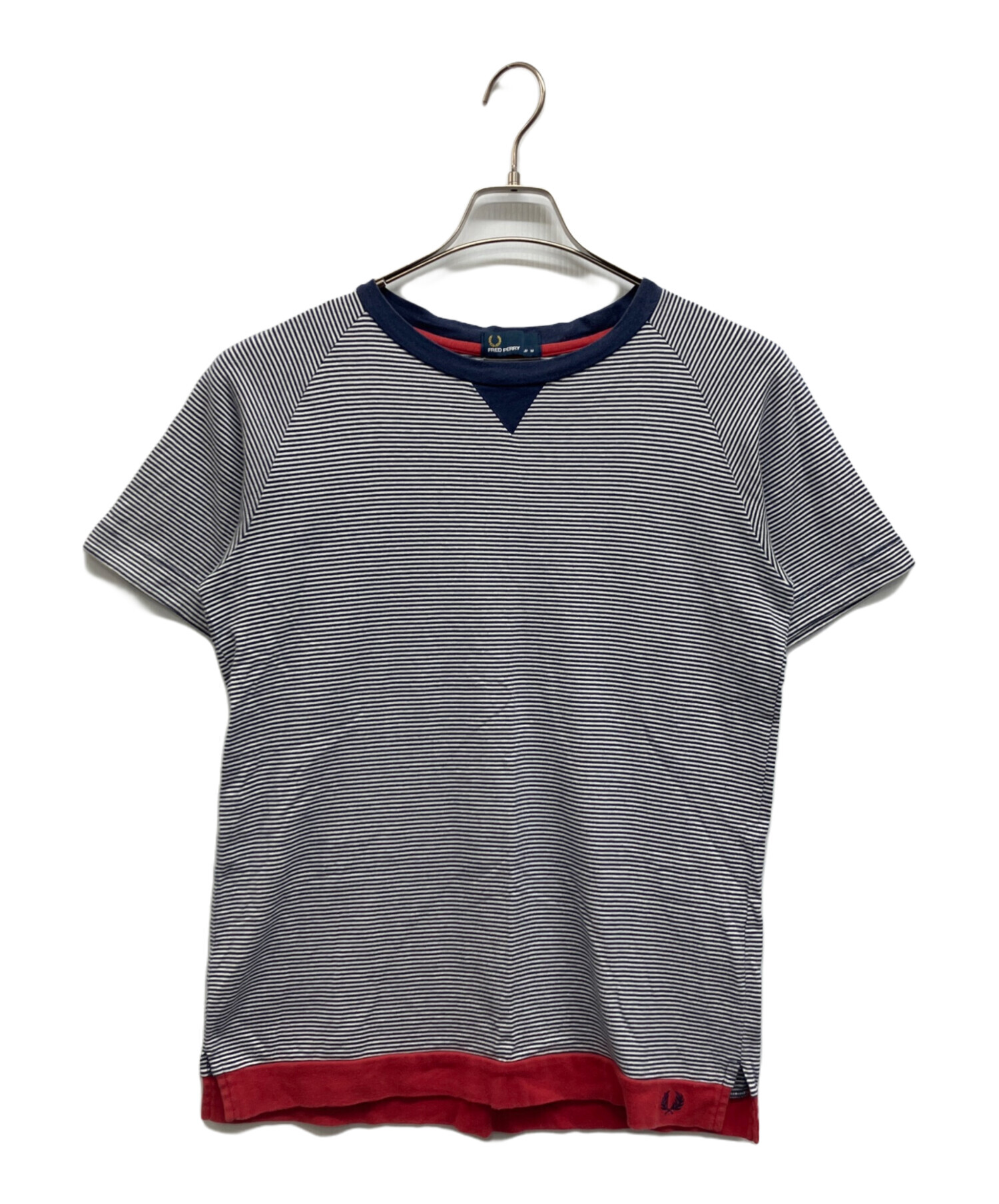 中古・古着通販】FRED PERRY (フレッドペリー) ボーダーTシャツ 