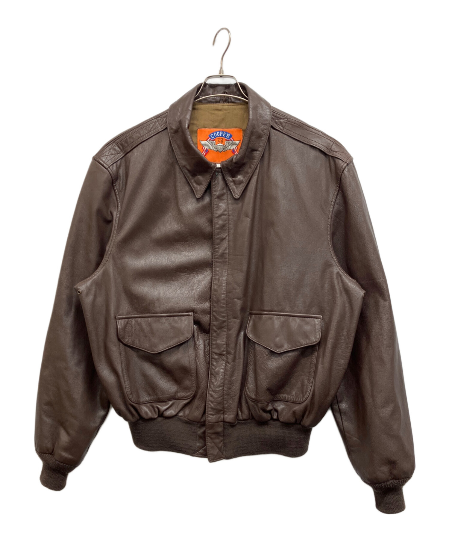 中古・古着通販】cooper (クーパー) COOPER A-2レザージャケット