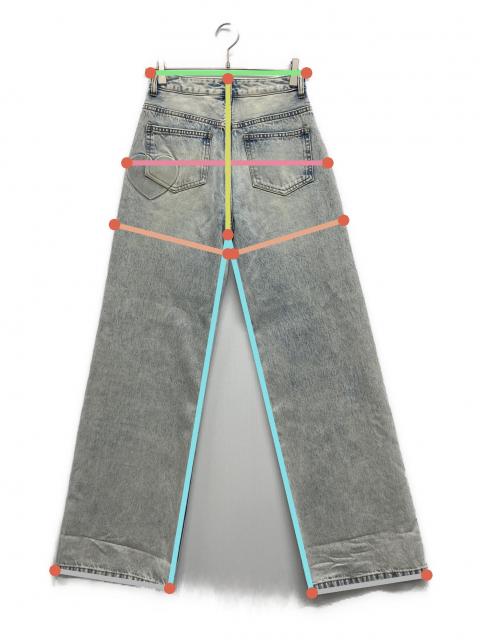 中古・古着通販】ANDMARY (アンドマリー) Heart plump denim