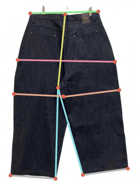 shinzobrand SHINZO Raw Denim Pants 完売品 Raw Japanese Denim Clasp 