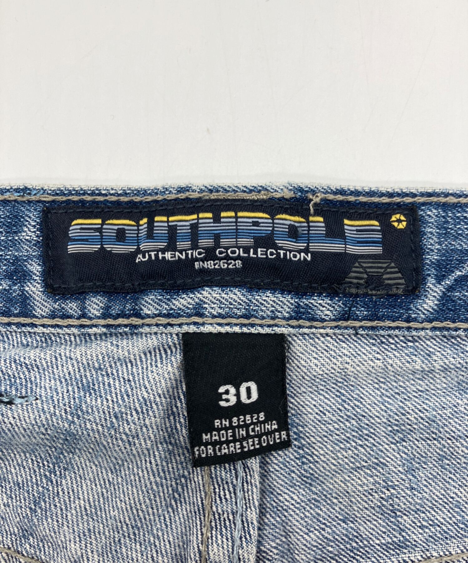 中古・古着通販】SOUTHPOLE (サウスポール) ハーフデニムパンツ