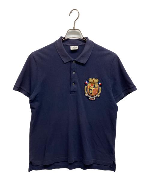 中古・古着通販】LACOSTE (ラコステ) エンブレムポロシャツ ネイビー