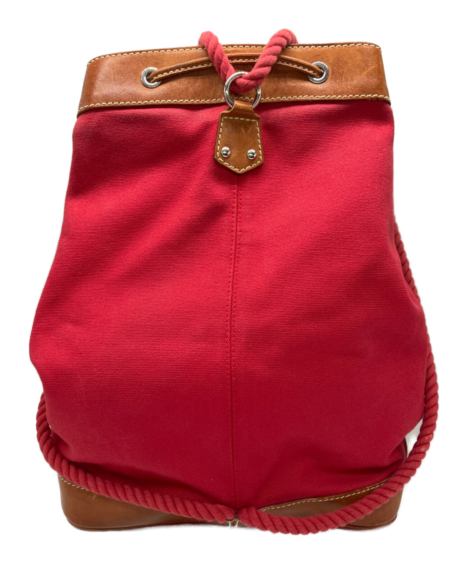 中古・古着通販】RALPH LAUREN (ラルフローレン) キャンバス×レザー