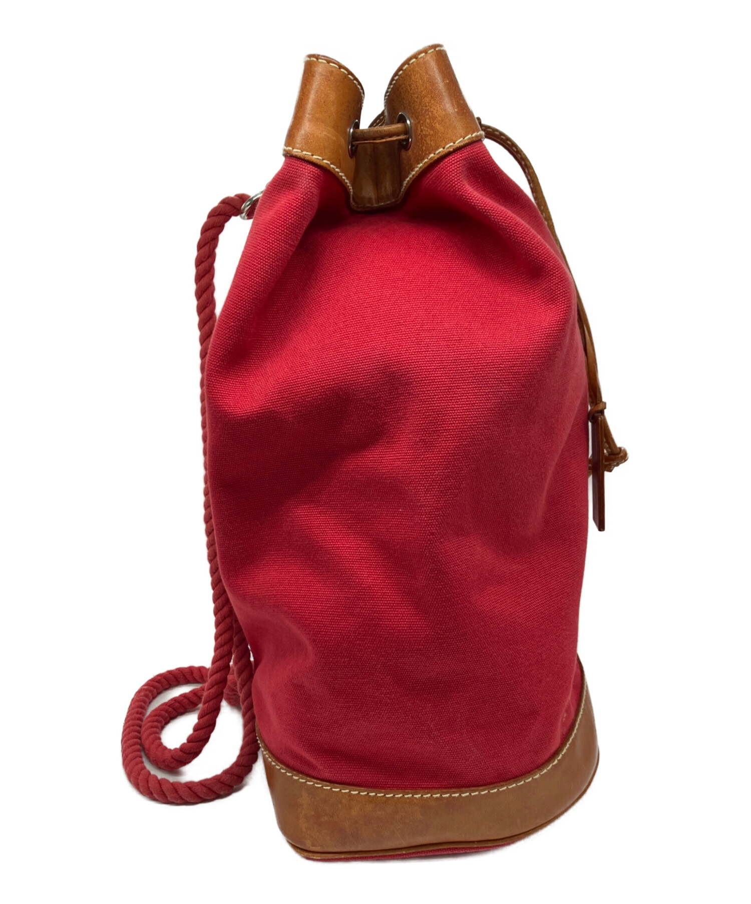 中古・古着通販】RALPH LAUREN (ラルフローレン) キャンバス×レザー