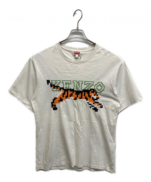 中古・古着通販】KENZO (ケンゾー) Pixels Embroidery T-shirt
