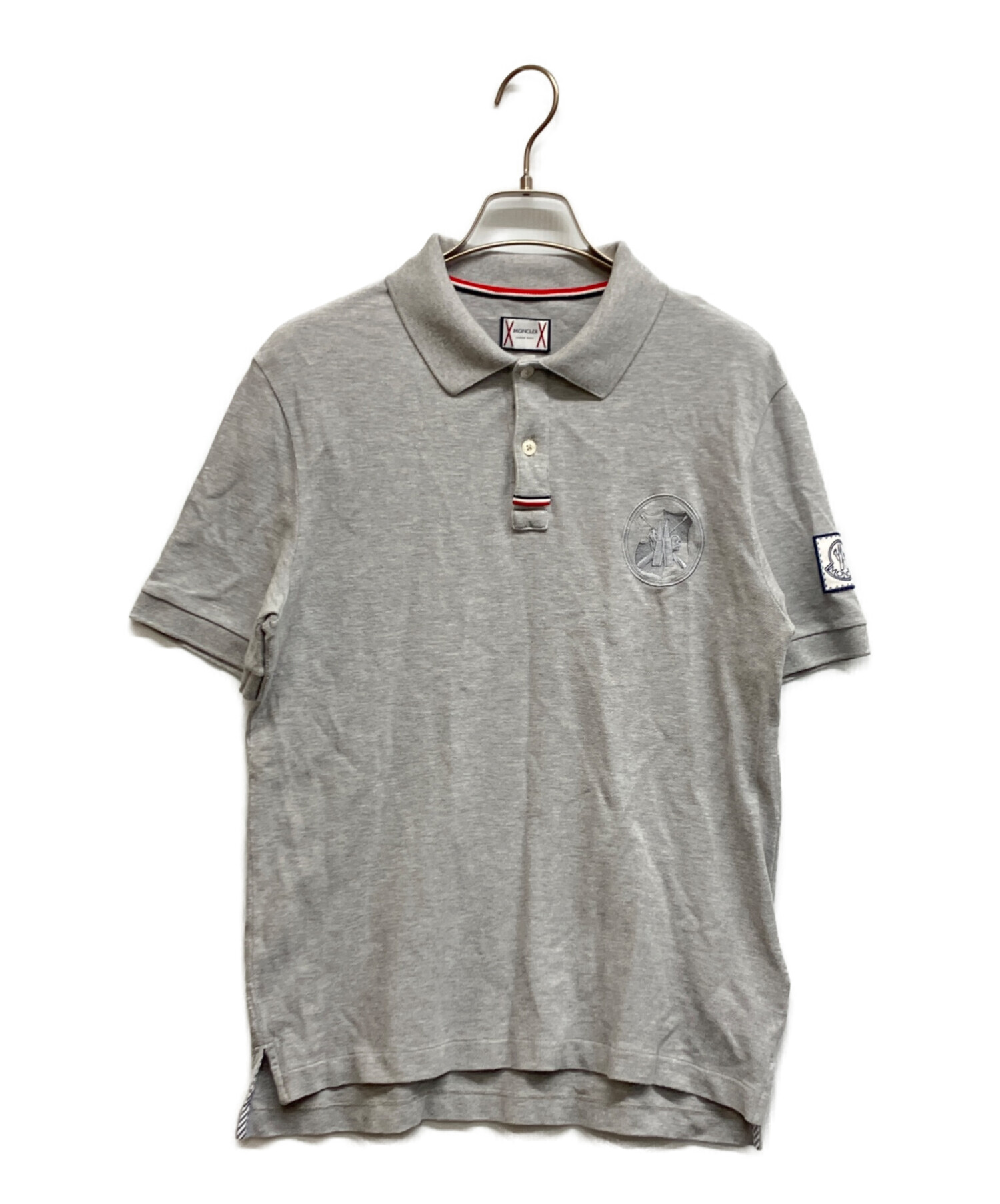 Moncler gamme blueモンクレール　ポロシャツ　トムブラウン Ｓ 中古・古着通販】MONCLER GAMME BLEU (モンクレール ガム ブルー