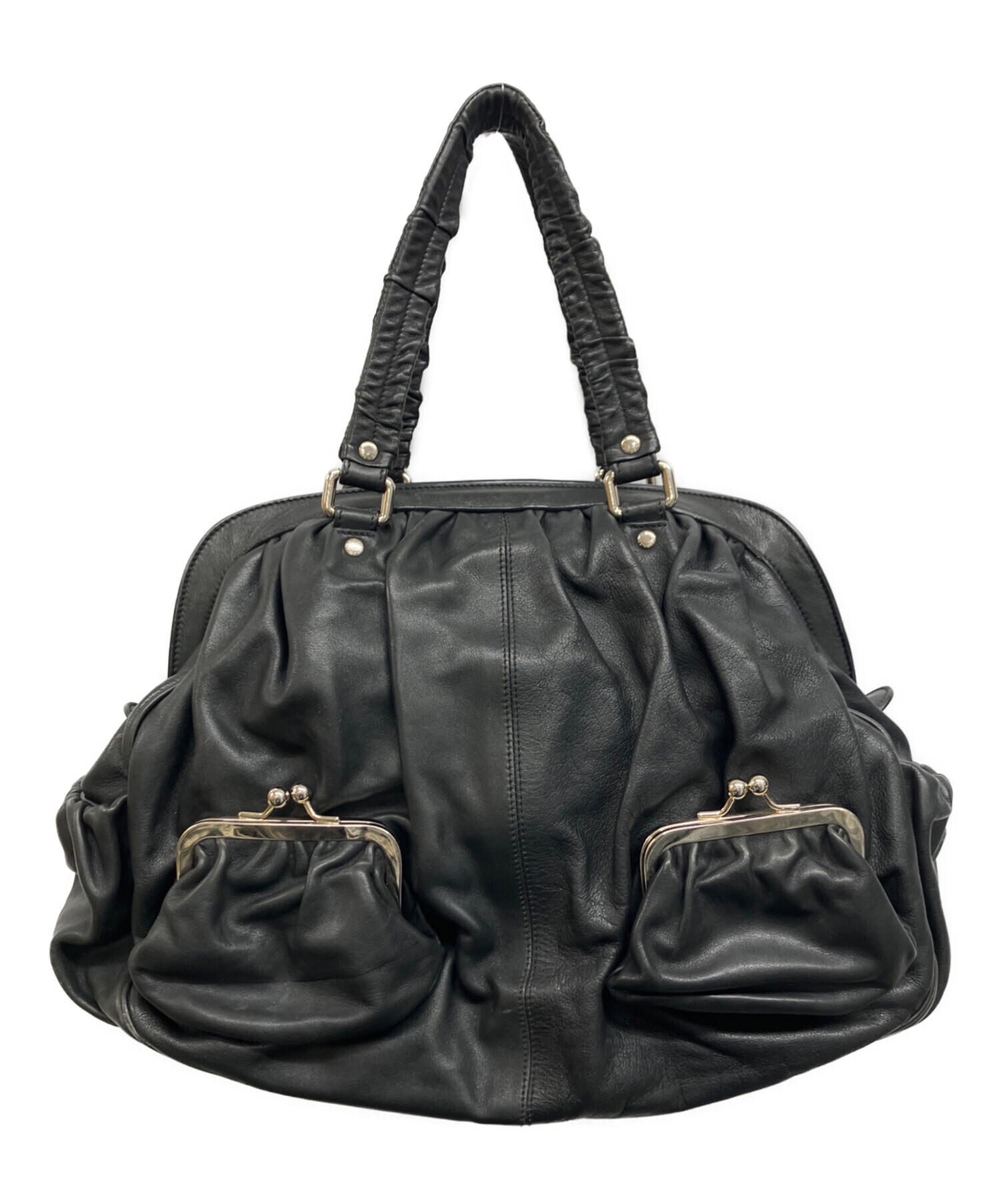 ドルチェ　 D＆G 即完売品！　美品！　本革 ダメージ　貴重なブラックレザー 中古・古着通販】DOLCE & GABBANA (ドルチェ＆ガッバーナ) MISS CURLY