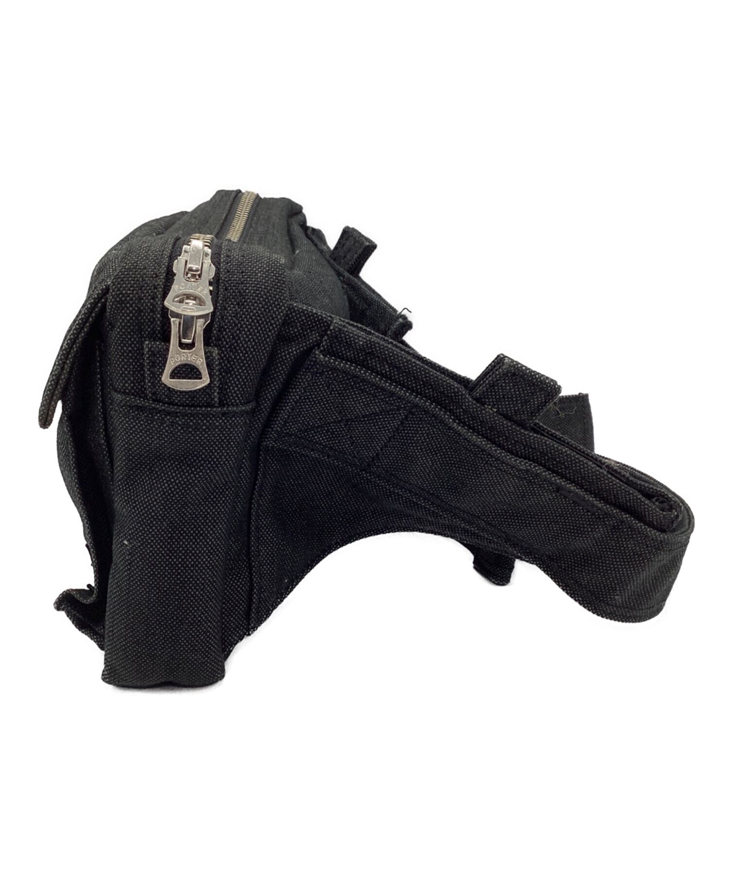 中古・古着通販】PORTER (ポーター) スモーキーウエストバッグ グレー