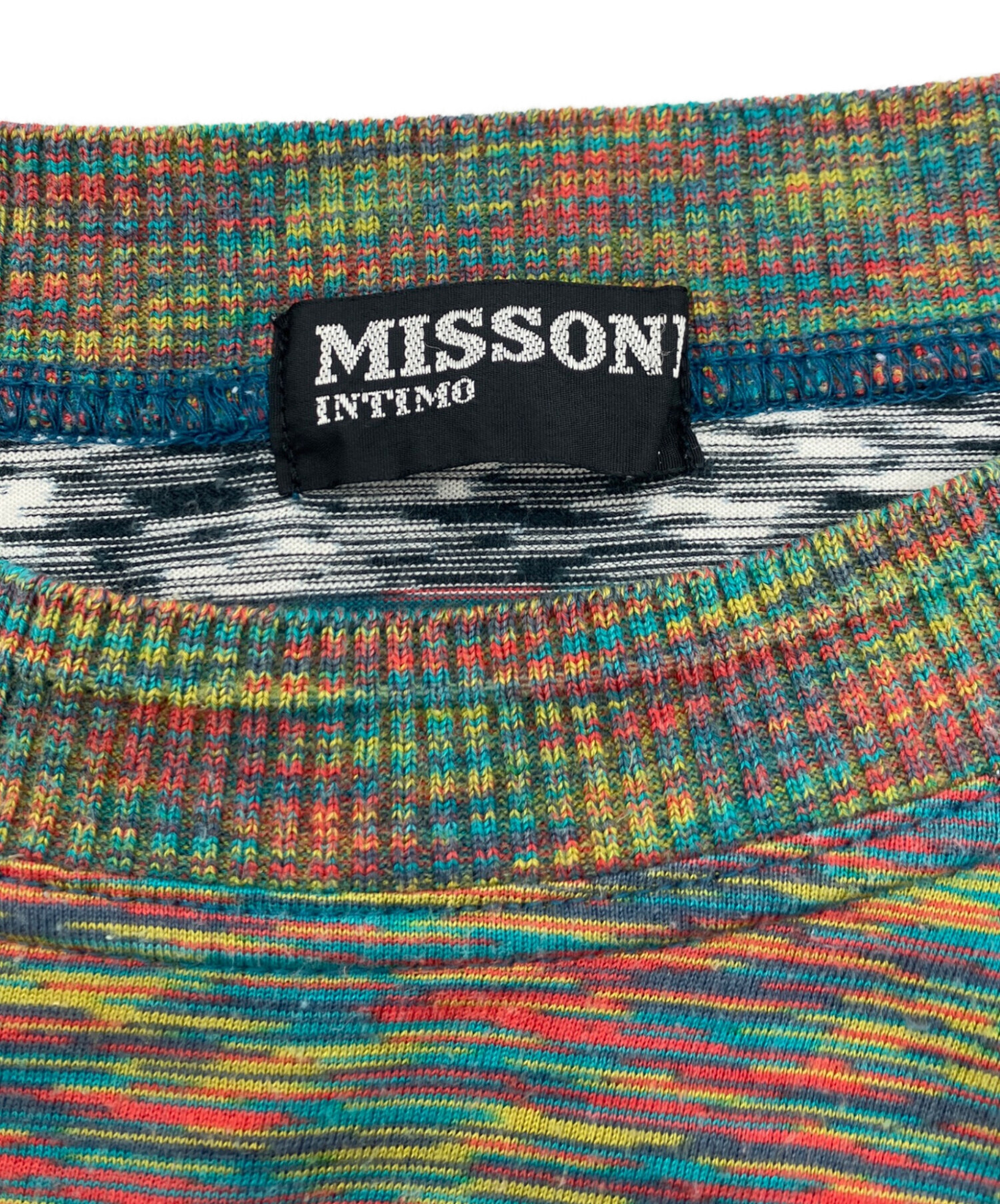 中古・古着通販】MISSONI (ミッソーニ) 総柄チュニックカットソー