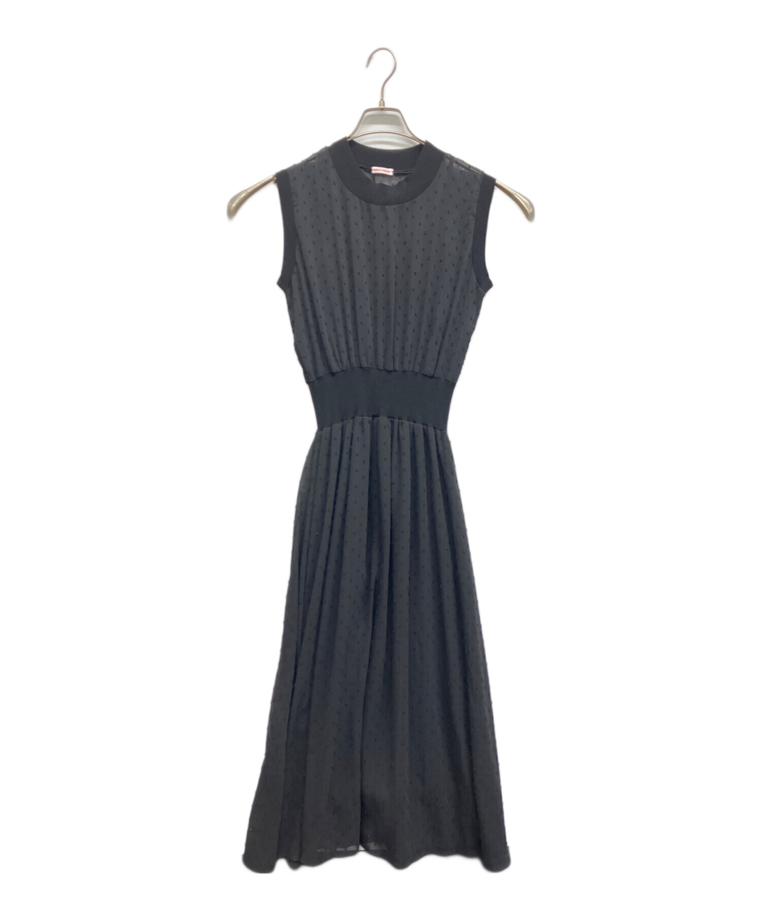 ドレステリア（DRESSTERIOR）ジャカードワンピース 極美品　38 中古・古着通販】DRESSTERIOR (ドレステリア) ドットジャカード