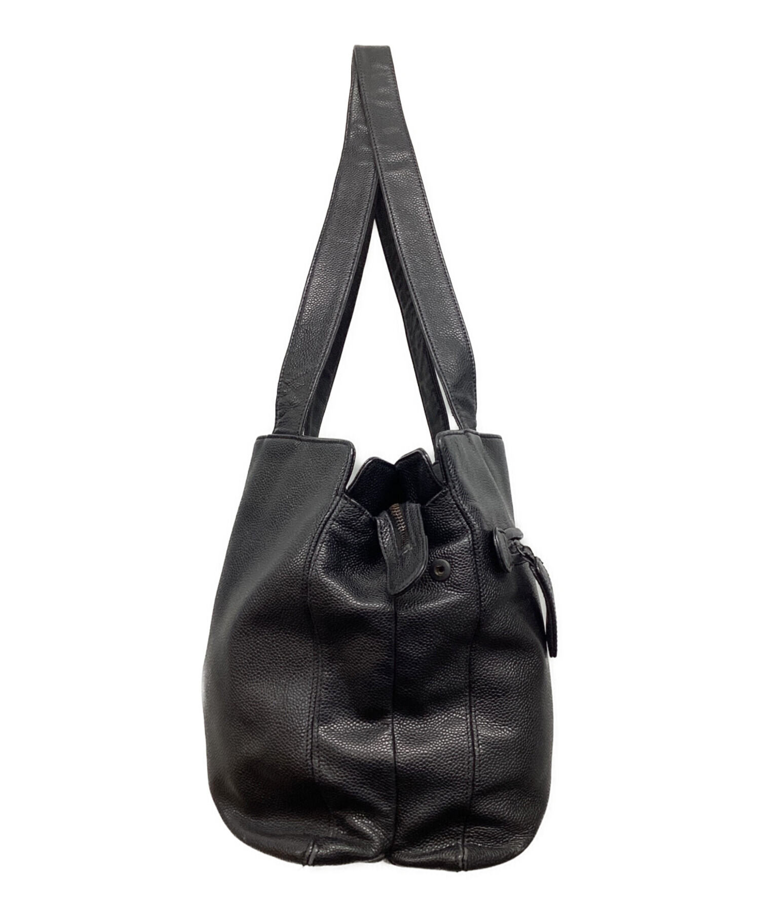 中古・古着通販】CHANEL (シャネル) ココマーク カーフレザートート
