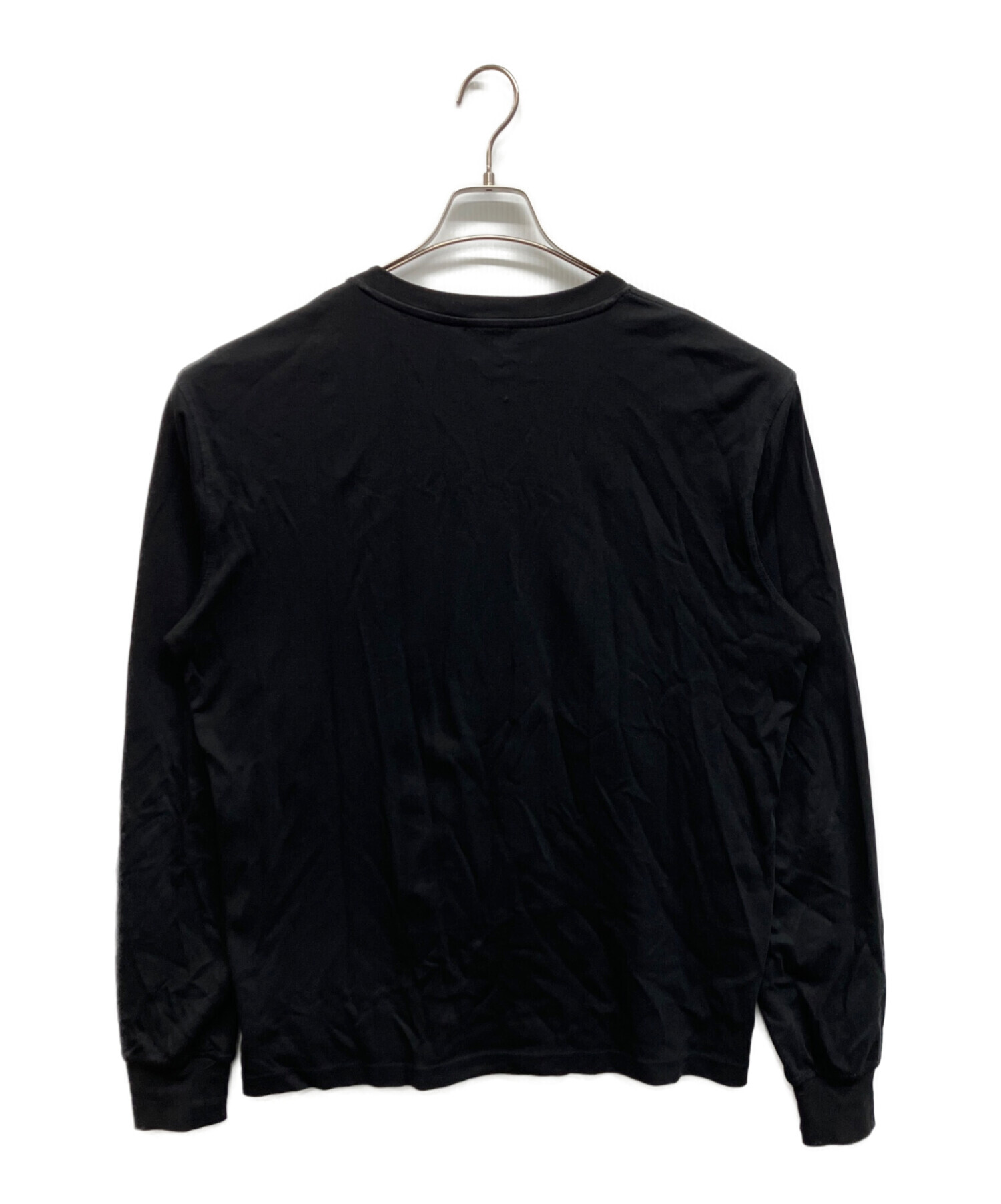 DIESEL ブラック 長袖カットソー 中古・古着通販】DIESEL (ディーゼル) ロングスリーブカットソー
