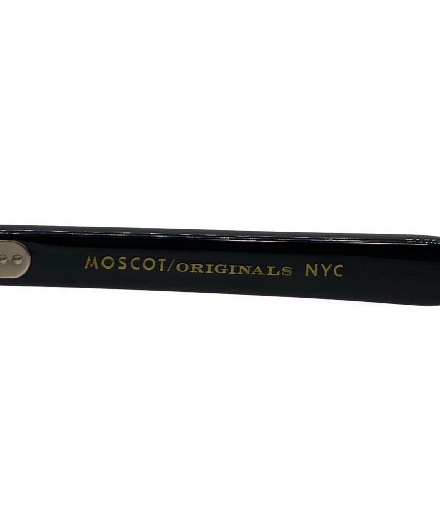中古・古着通販】MOSCOT (モスコット) LEMTOSH ブラック サイズ:46□24 