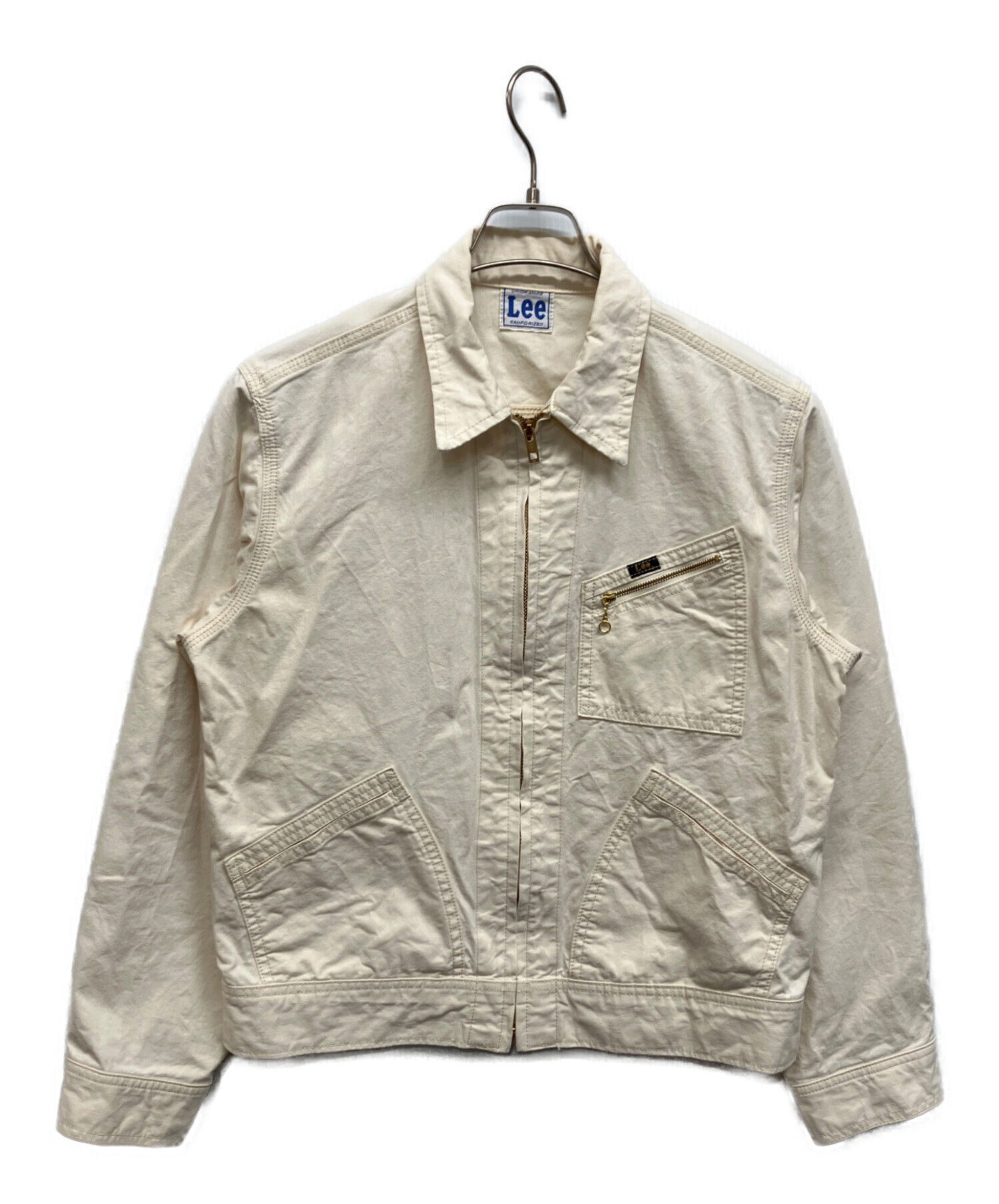 中古・古着通販】LEE (リー) 91B ZIP-UPブルゾン アイボリー サイズ:S
