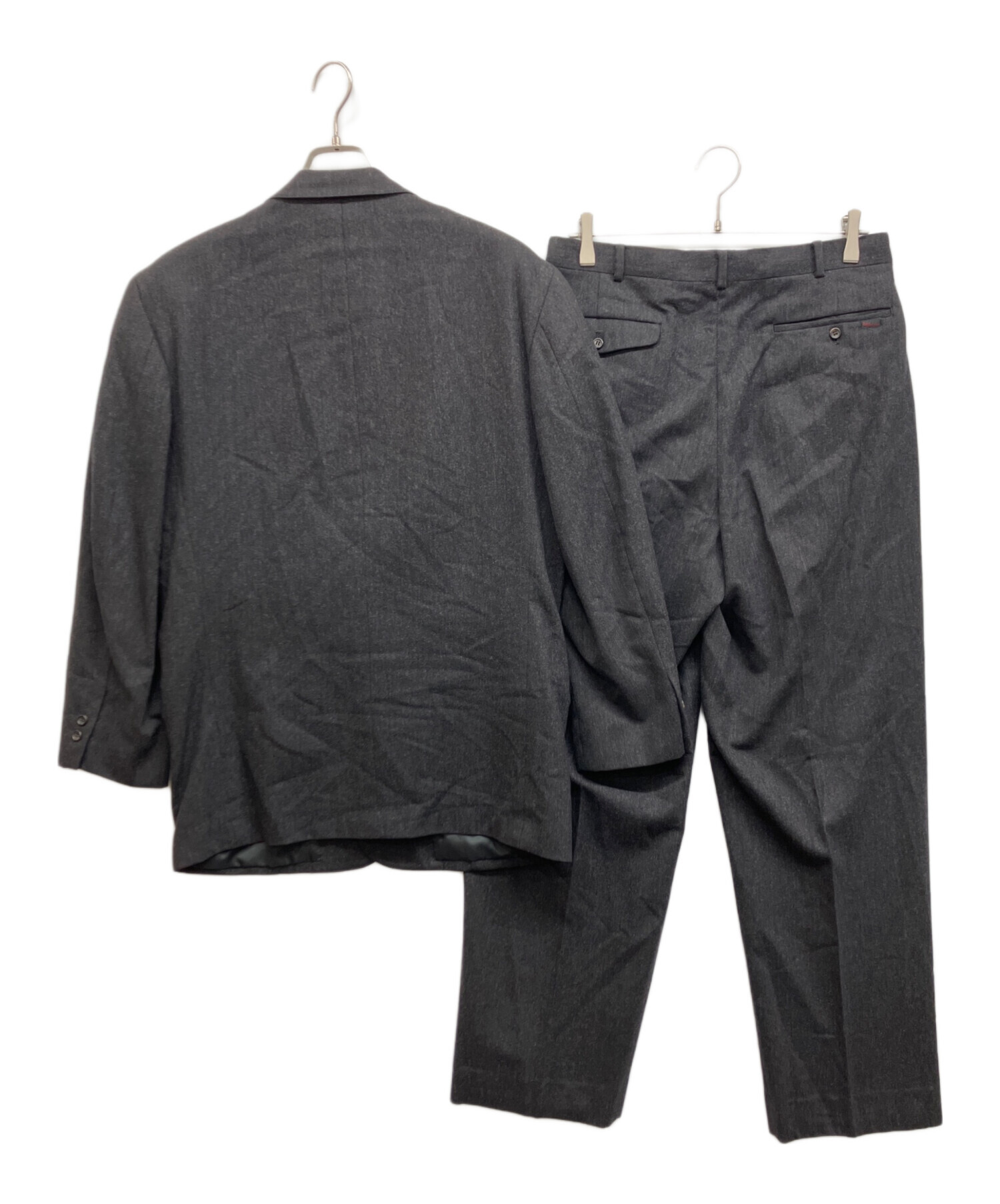 中古・古着通販】PAPAS (パパス) セットアップスーツ グレー サイズ:M