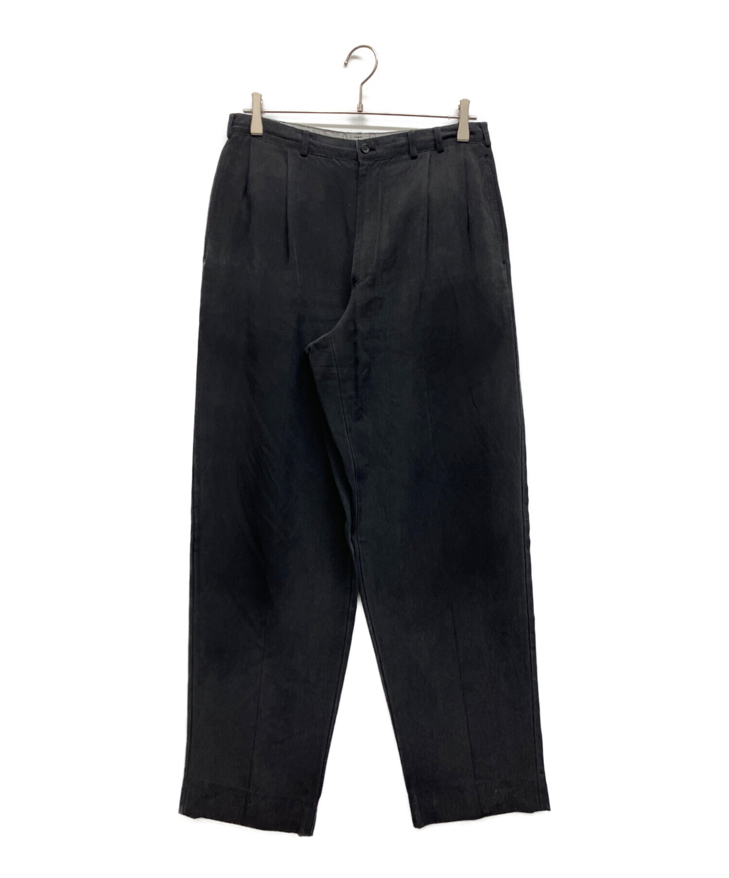 中古・古着通販】PAPAS (パパス) シルクセットアップスーツ ブラック