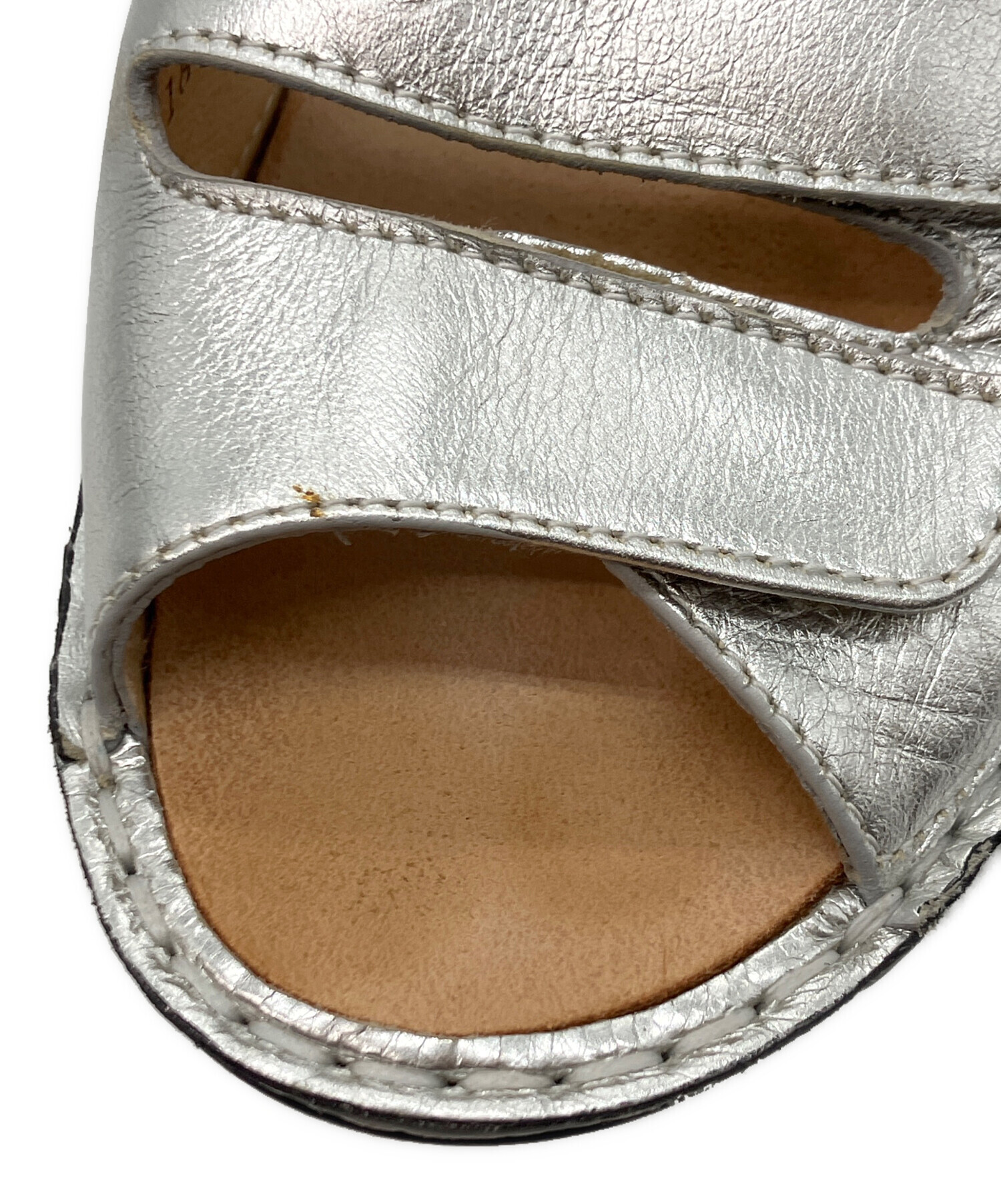 Finn Comfort フィンコンフォート サンダル シルバー3.5 中古・古着通販】Finn Comfort (フィンコンフォート) サンダル