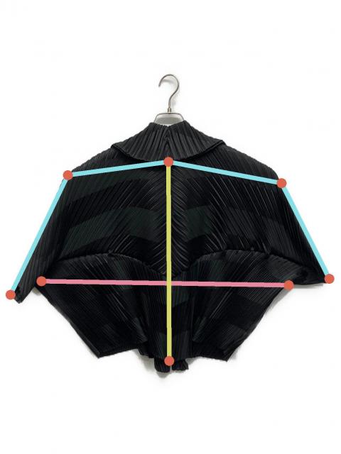 中古・古着通販】ISSEY MIYAKE (イッセイミヤケ) プリーツ変形ショール