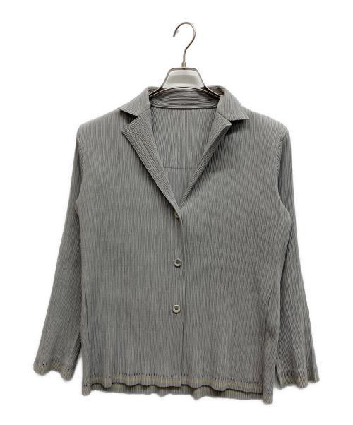 中古・古着通販】ISSEY MIYAKE (イッセイミヤケ) プリーツ3Bテーラード