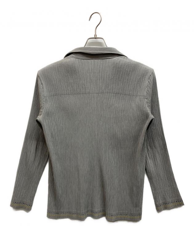 中古・古着通販】ISSEY MIYAKE (イッセイミヤケ) プリーツ3Bテーラード