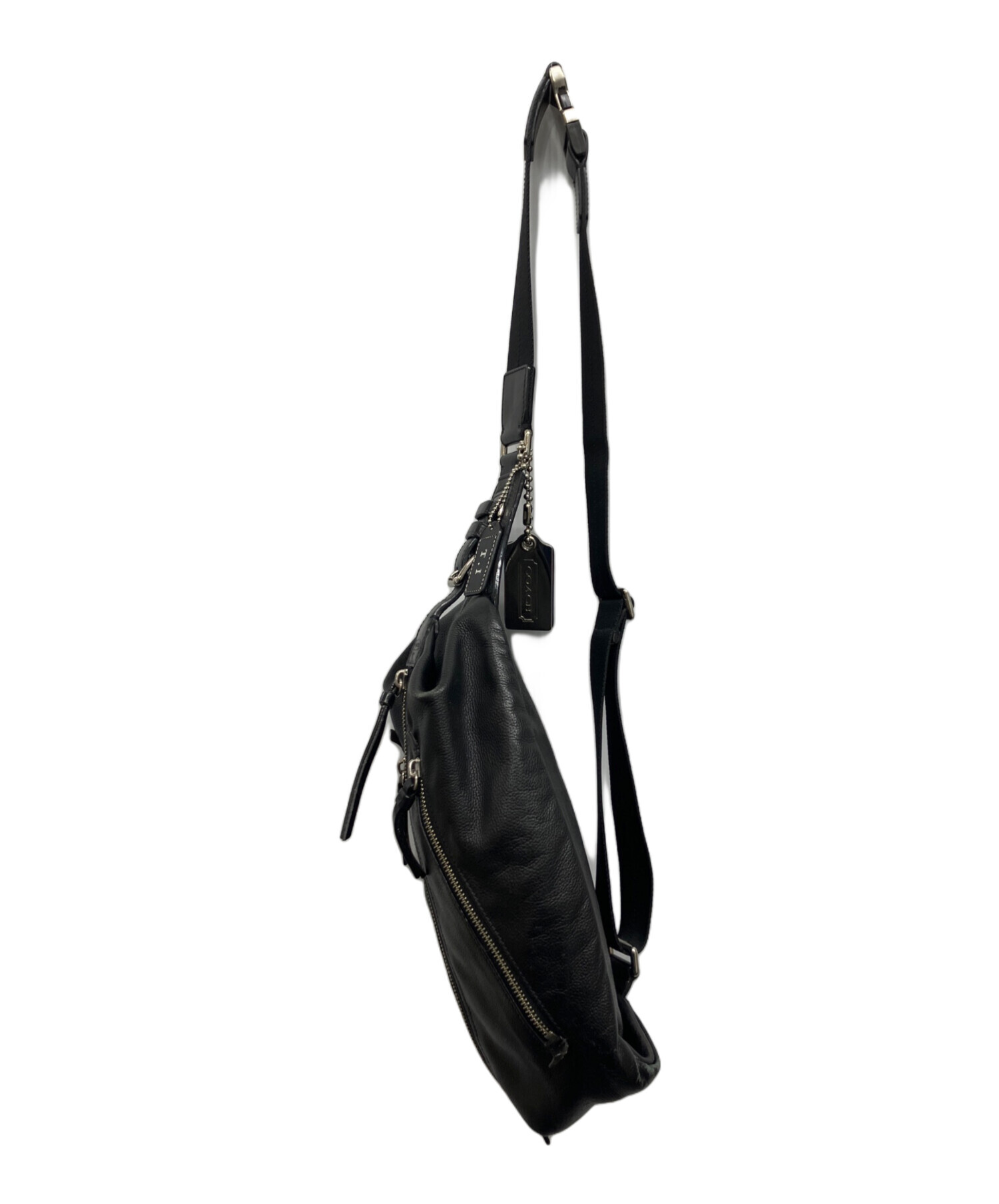 中古・古着通販】COACH (コーチ) トンプソン スリングバッグ ブラック