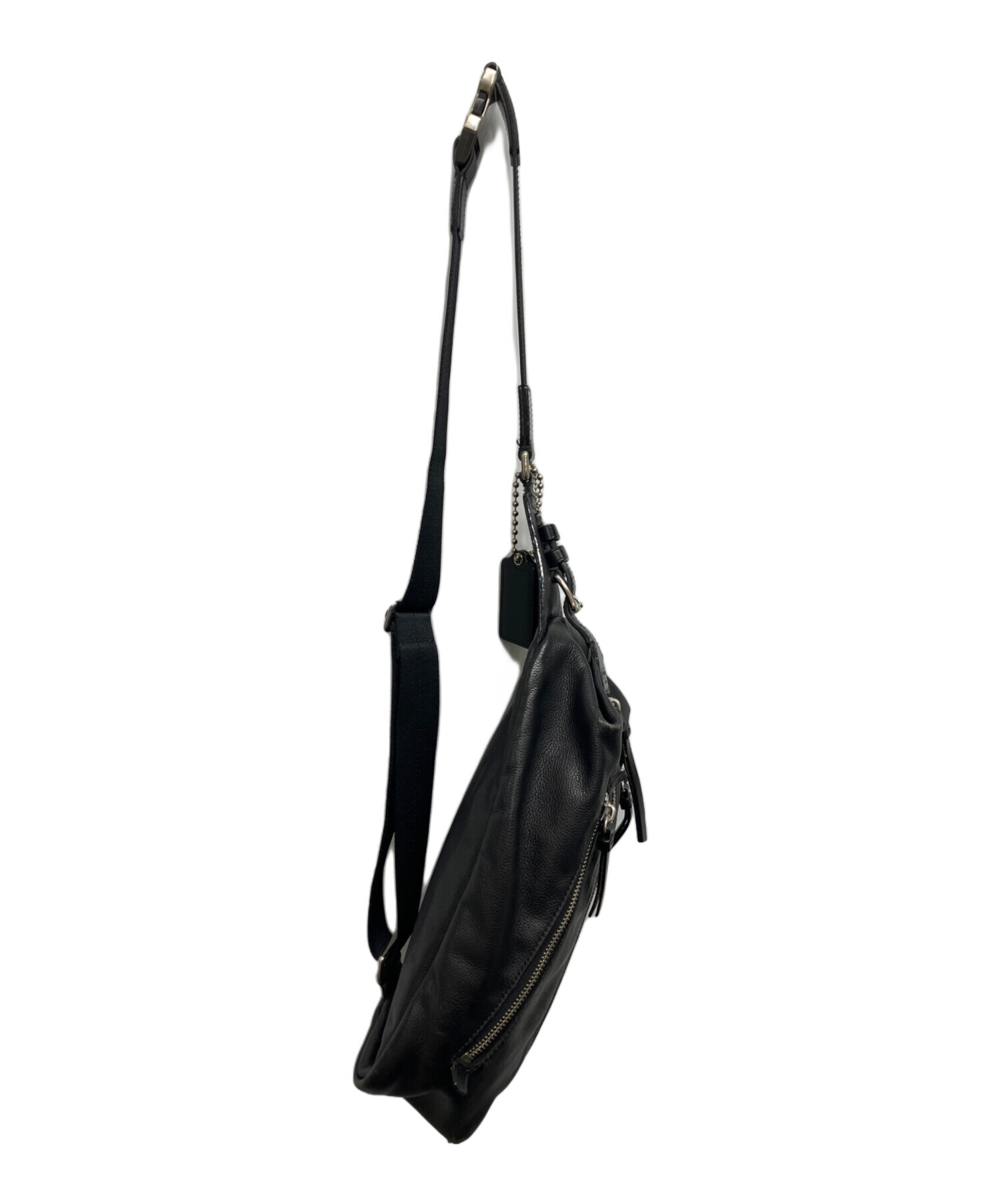 中古・古着通販】COACH (コーチ) トンプソン スリングバッグ ブラック