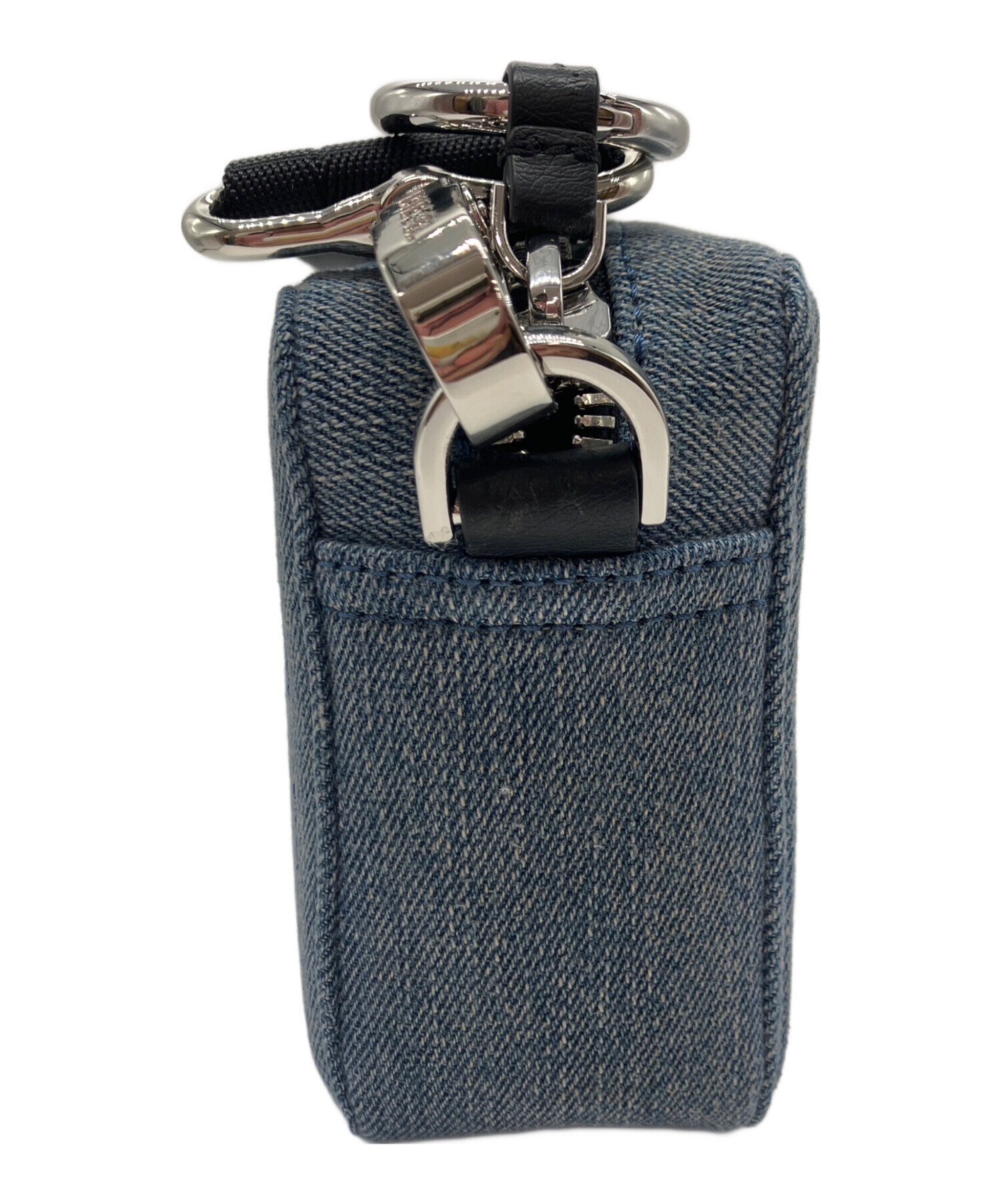 DIESELディーゼル シルバー デニム ミニクロスボディバッグ カメラバッグ 中古・古着通販】DIESEL (ディーゼル) DIESEL ミニクロスボディカメラ