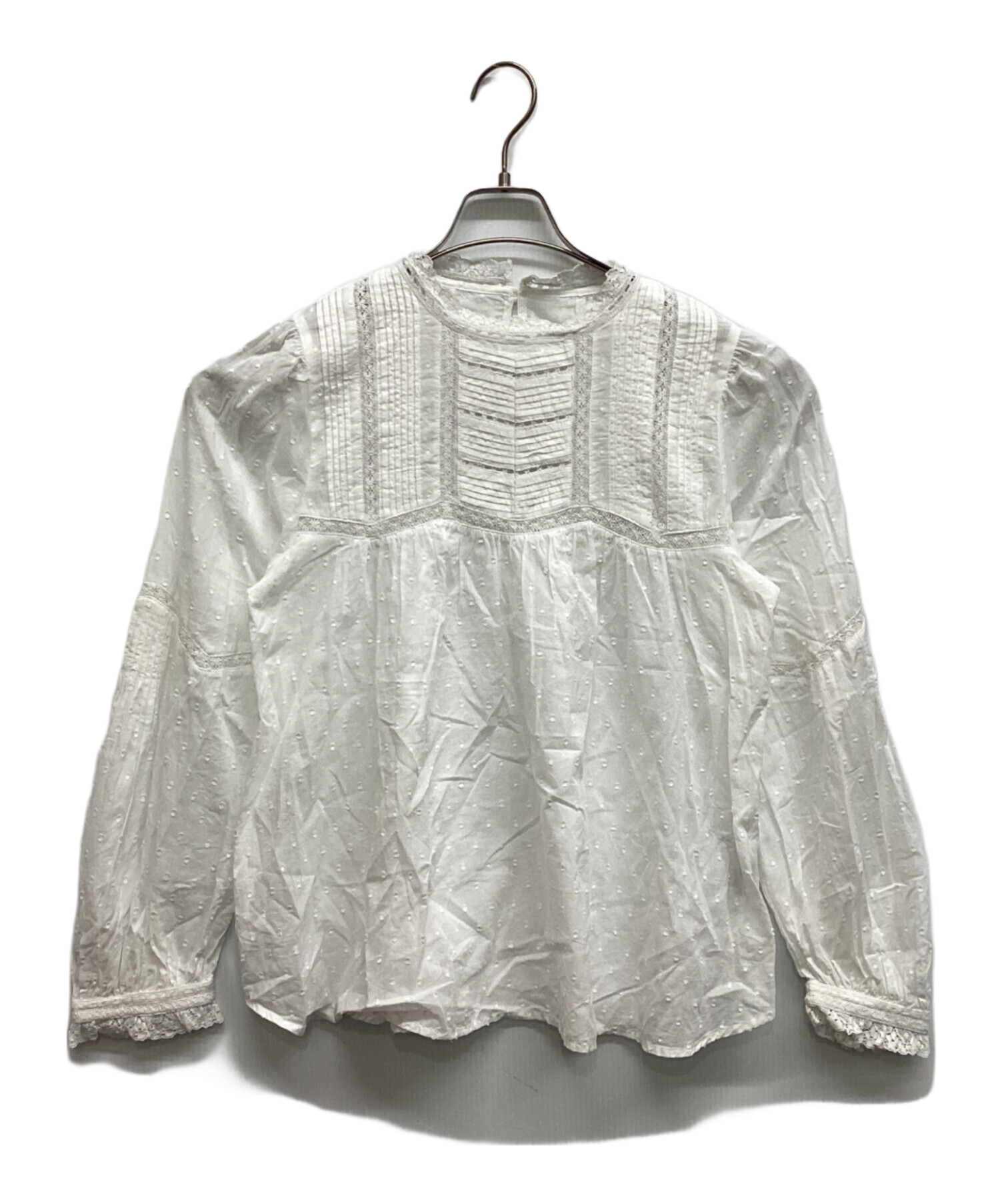 中古・古着通販】SLOBE IENA (スローブ イエナ) マニーレースブラウス 
