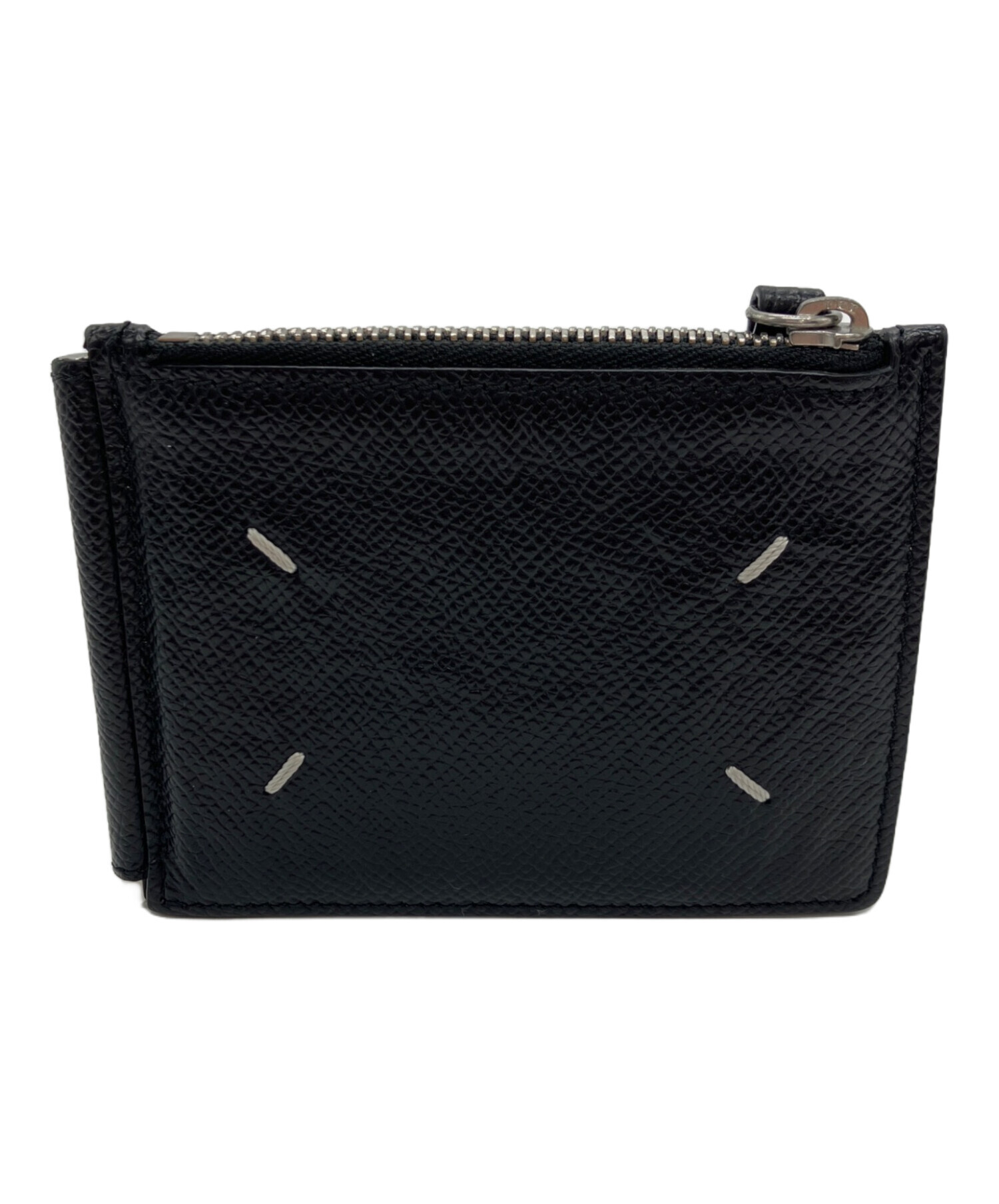 チ*ー様 Maison Margiela マネークリップ レザー ブラック　廃盤 中古・古着通販】Maison Margiela (メゾンマルジェラ) Maison Margiela