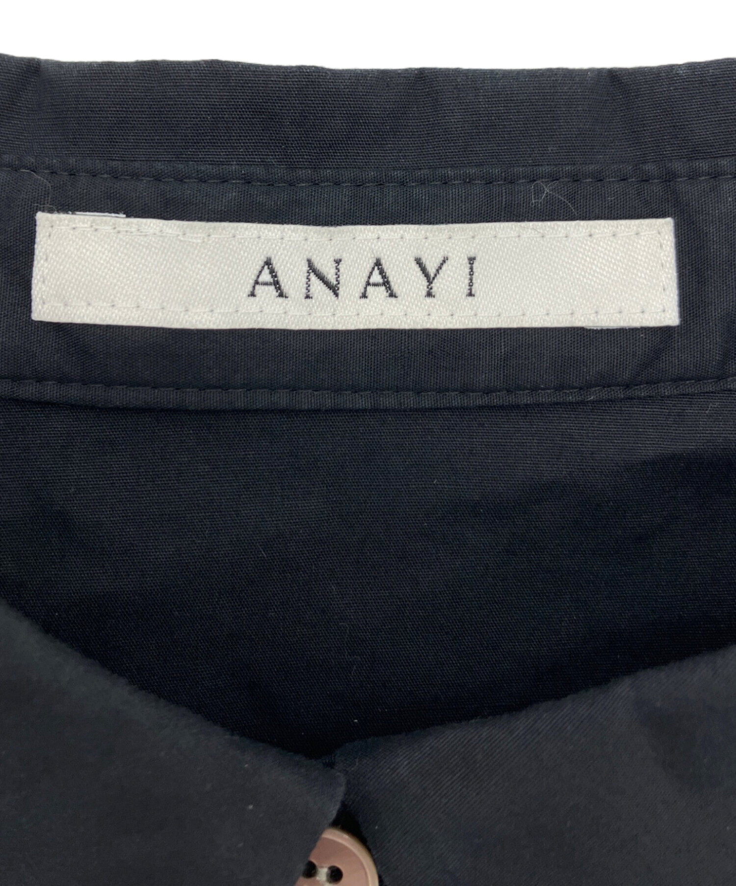 中古・古着通販】ANAYI (アナイ) ストレッチブロードS/Sシャツ