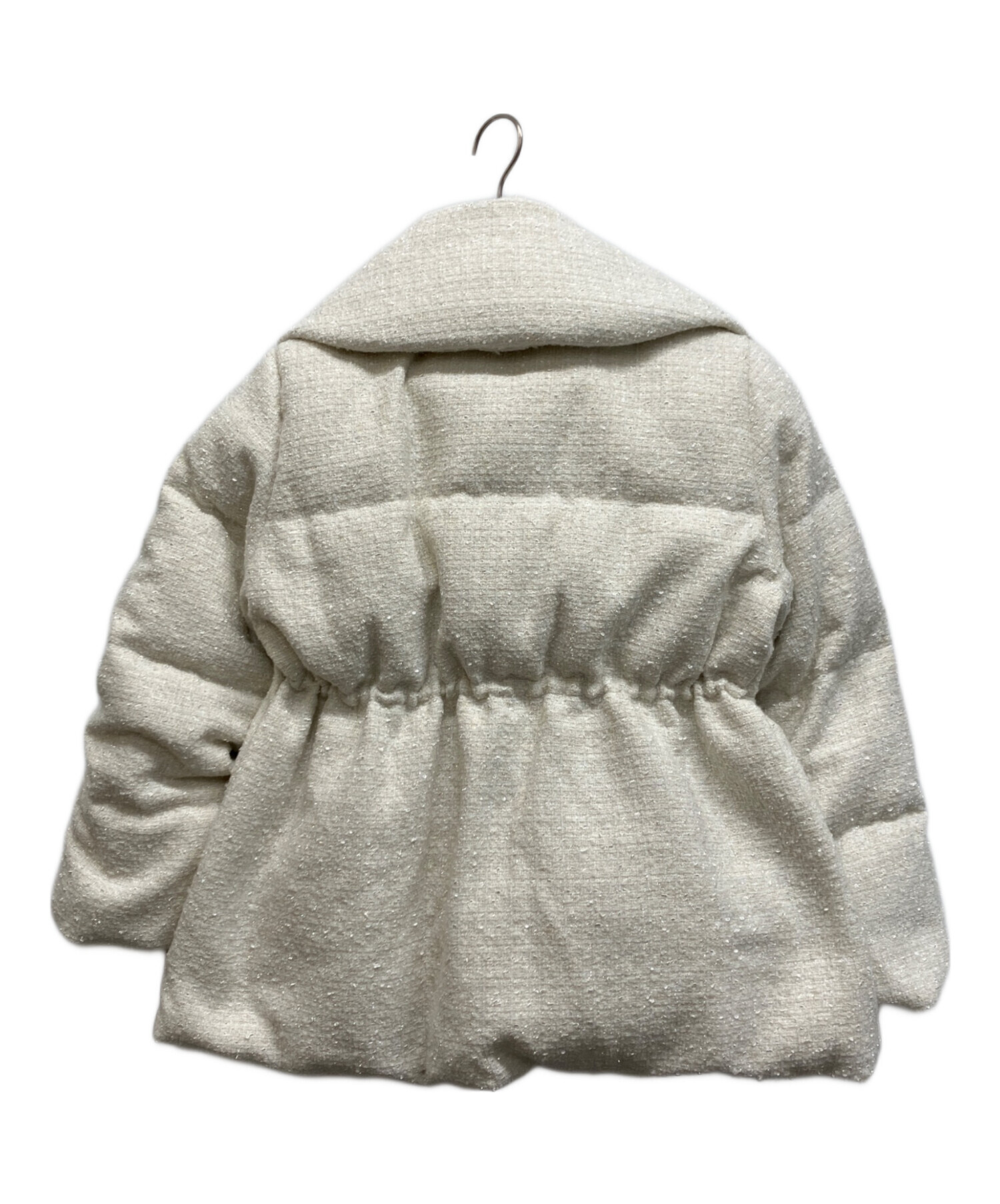 ♡*様 Herlipto Hooded Tweed Down Jacket 中古・古着通販】HER LIP TO (ハーリップトゥ) Gold-Button Tweed Down