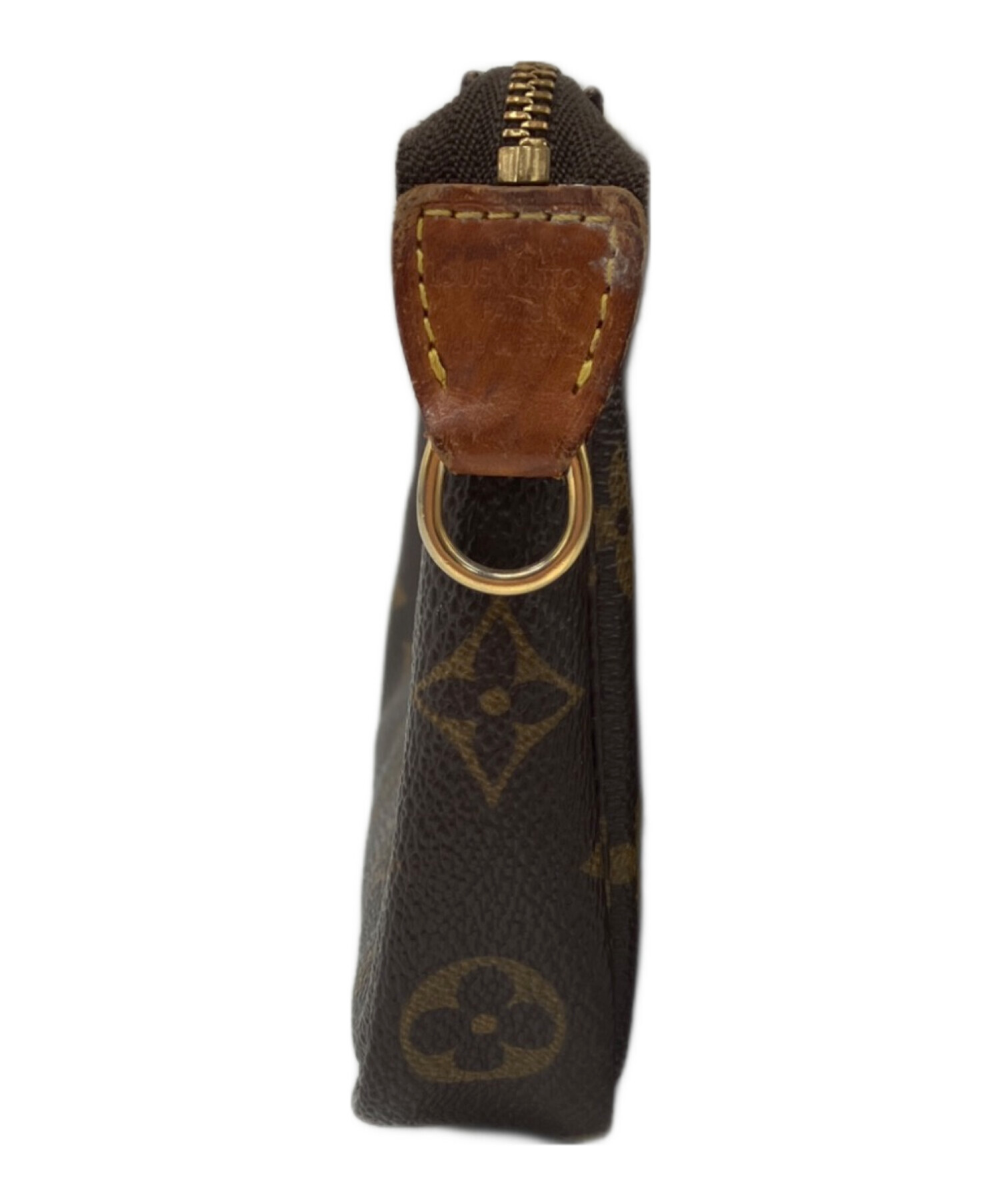 ルイ・ヴィトン ダークブラウン ポーチ　ジャンク品 中古・古着通販】LOUIS VUITTON (ルイ ヴィトン) ポーチ ブラウン