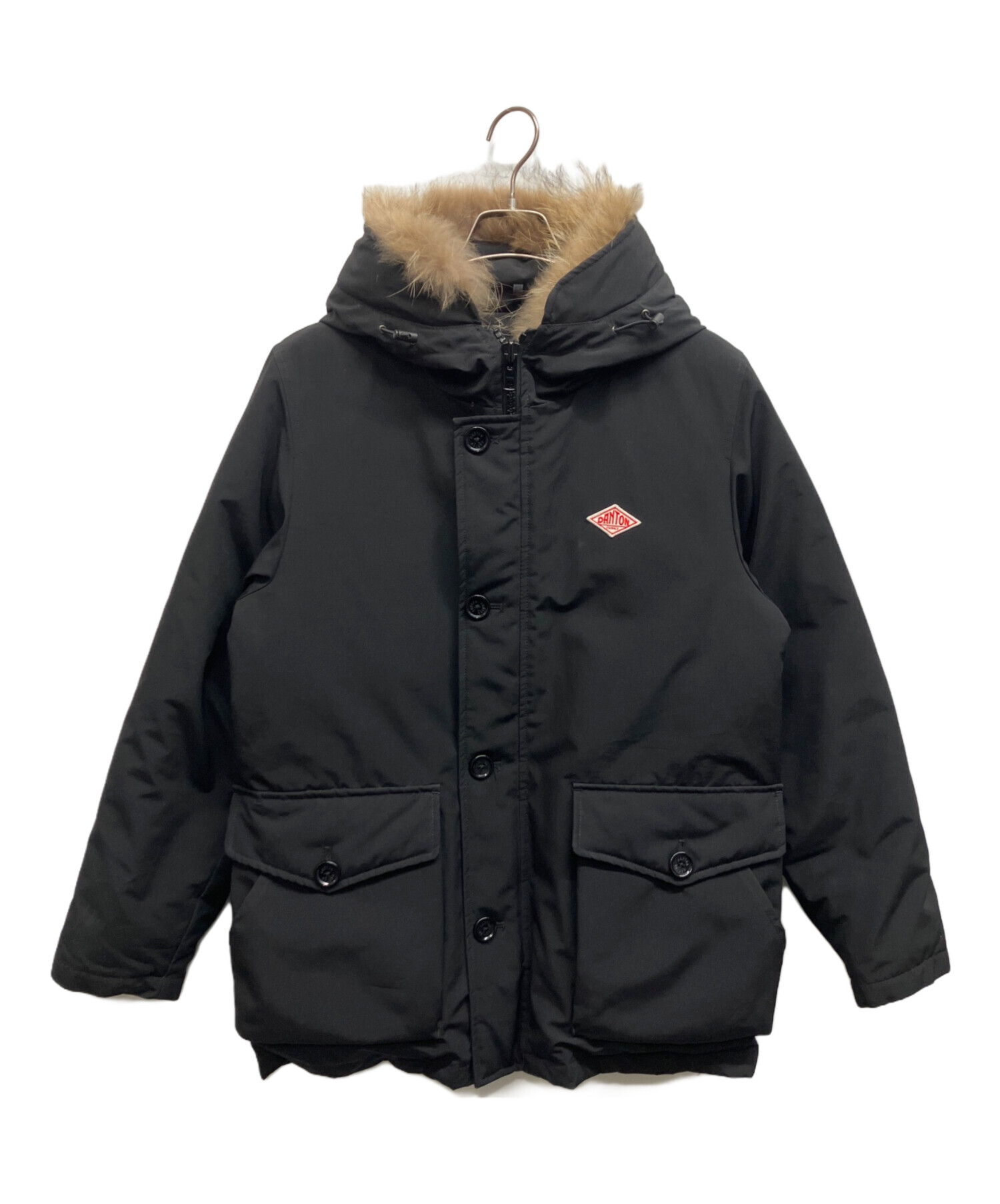 DANTON ダントン ダウンコート M 黒 【古着】【中古】【送料無料】 中古・古着通販】DANTON (ダントン) ダウンコート ブラック サイズ:40