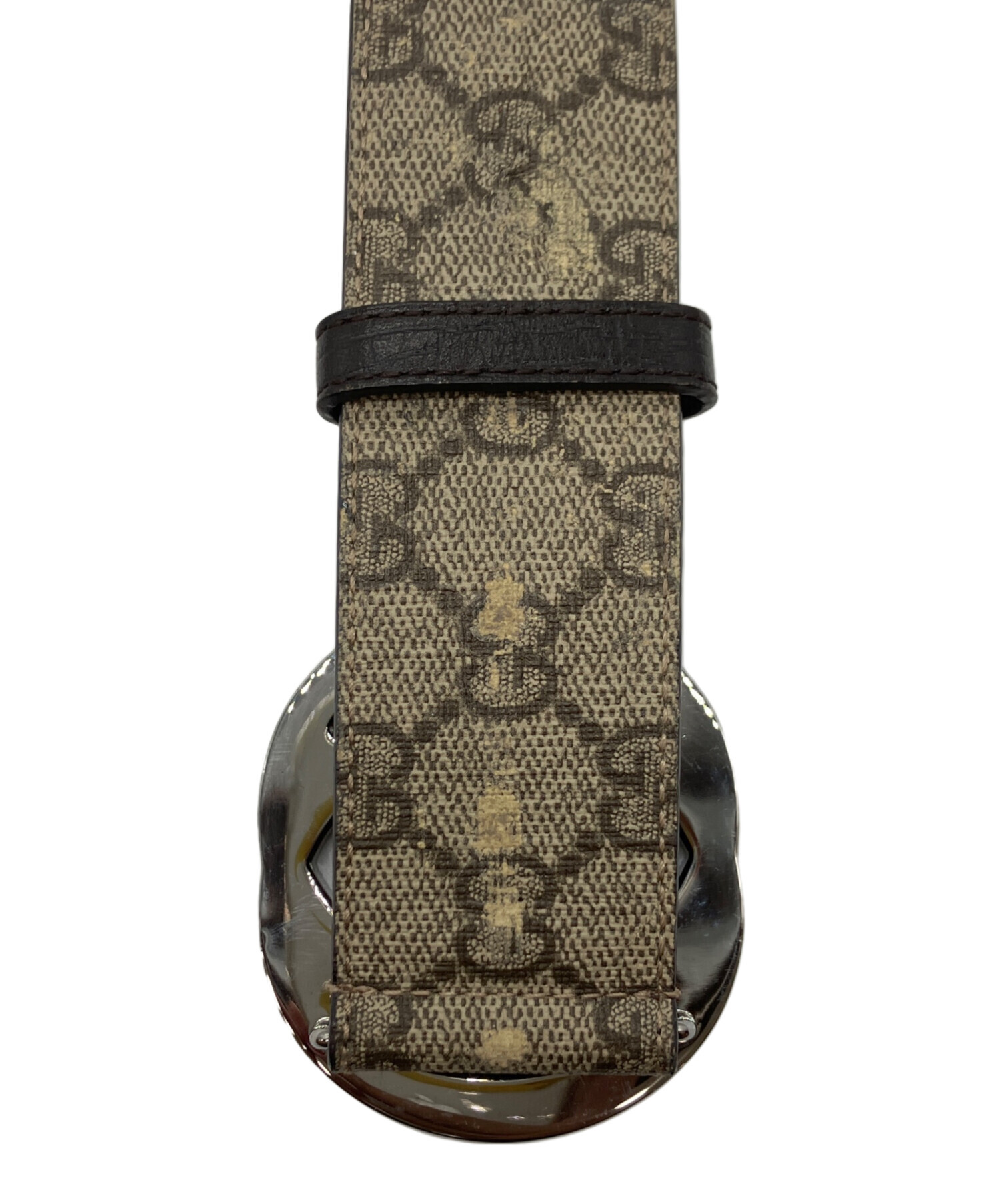 中古・古着通販】GUCCI (グッチ) インターロッキングGバックルベルト