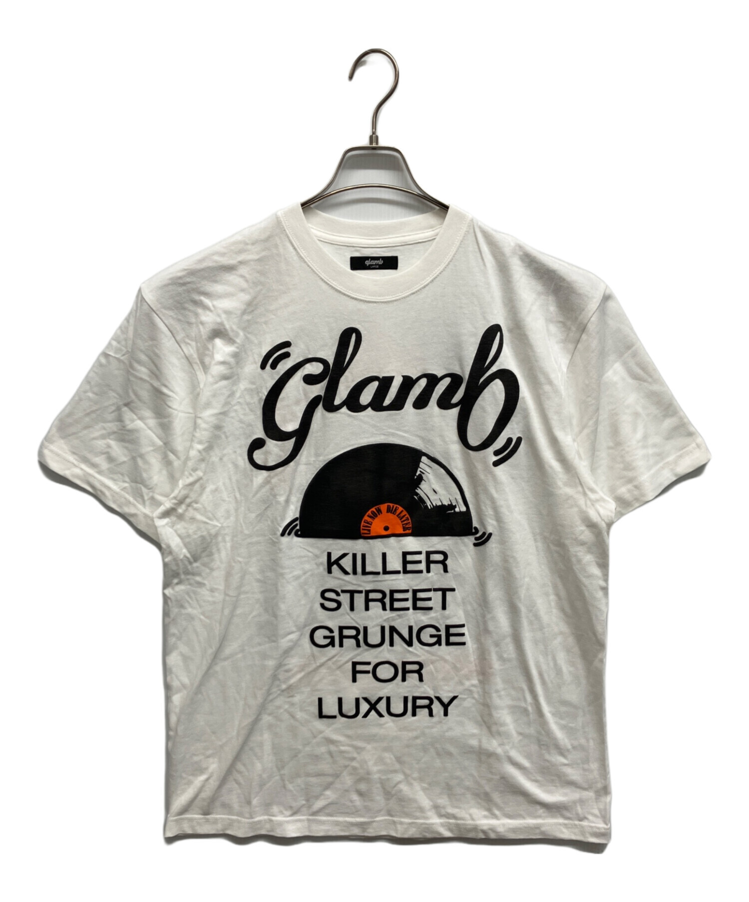 glamb グラム パーカー M 白 【古着】【中古】【送料無料】 中古・古着通販】glamb (グラム) glamb Killer Street ホワイト サイズ