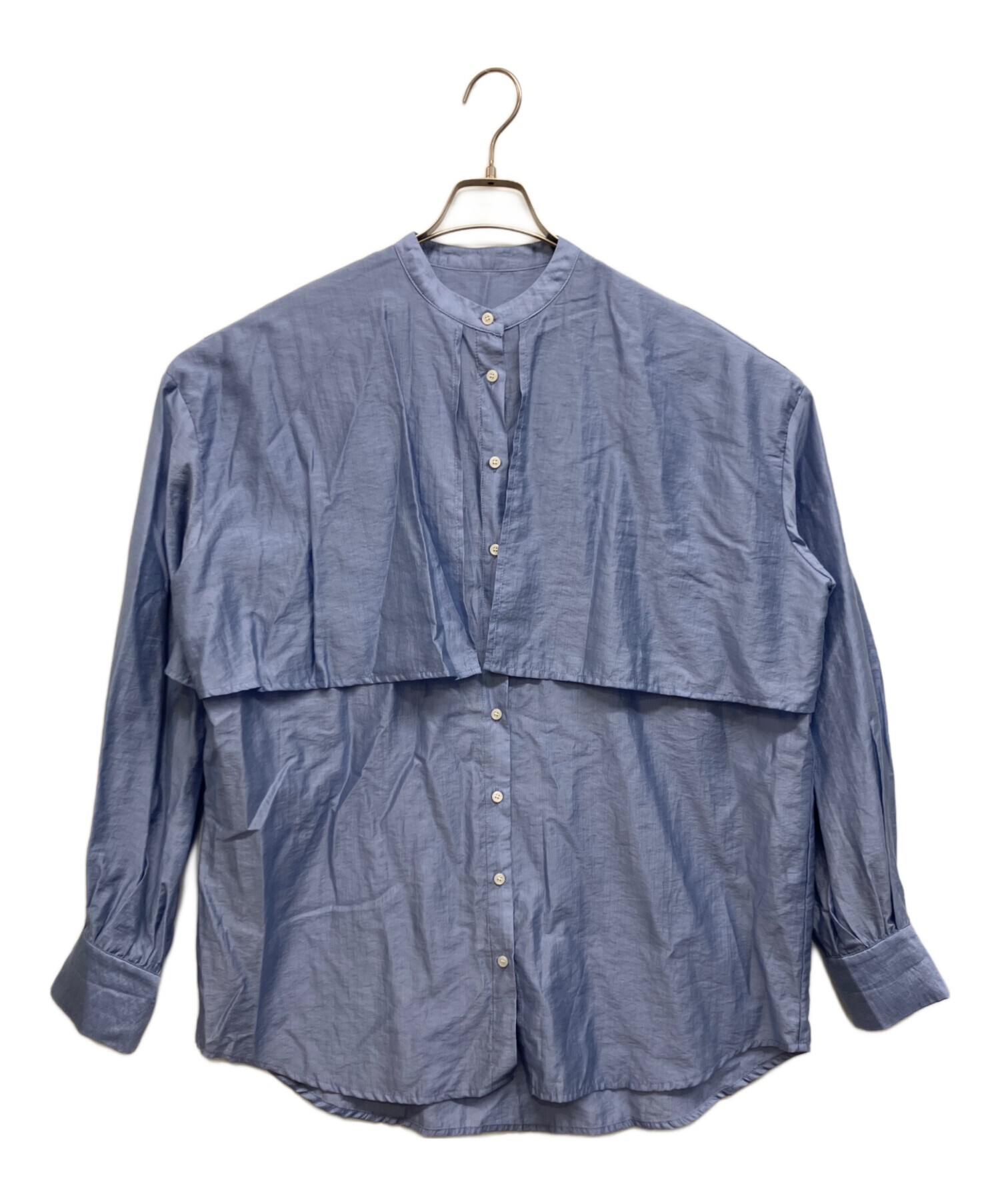 中古・古着通販】BEARDSLEY (ビアズリー) レイヤードシャツ インディゴ 