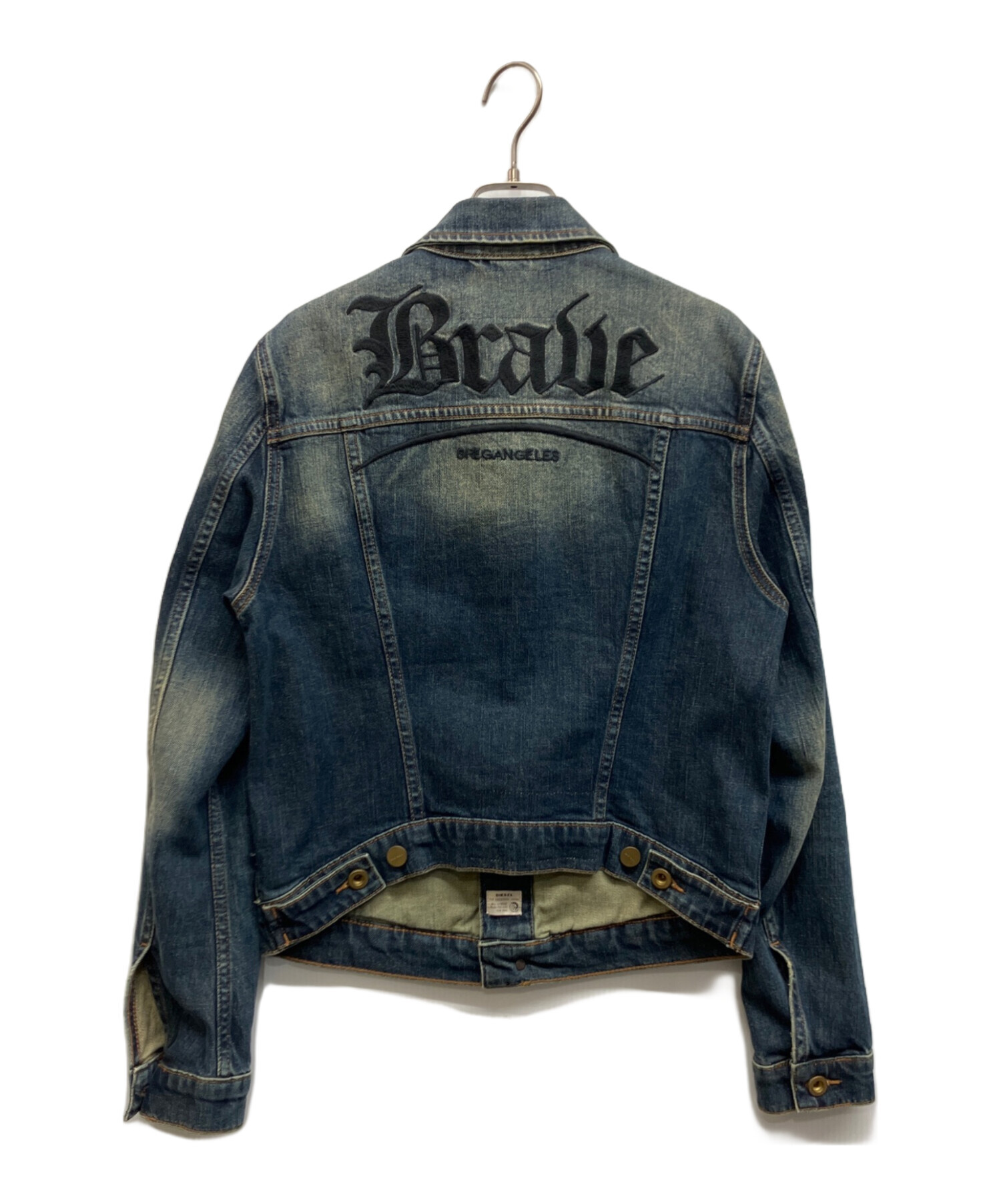 00s【DIESEL】loose denim/Y2K/イタリア製 トライバル刺繍 DIESEL