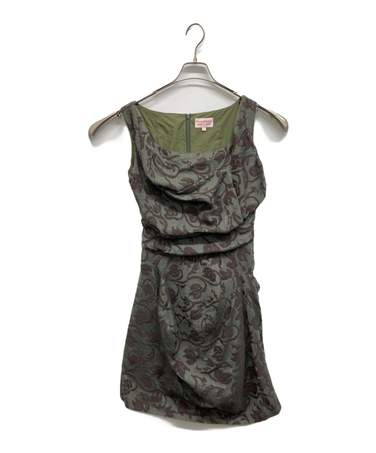 Vivienne Westwood RED LABEL ノースリーブワンピース 中古・古着通販】Vivienne Westwood RED LABEL (ヴィヴィアンウエスト