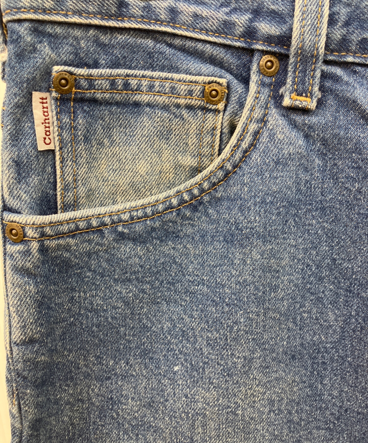 中古・古着通販】CarHartt (カーハート) 裏地フランネル生地デニム