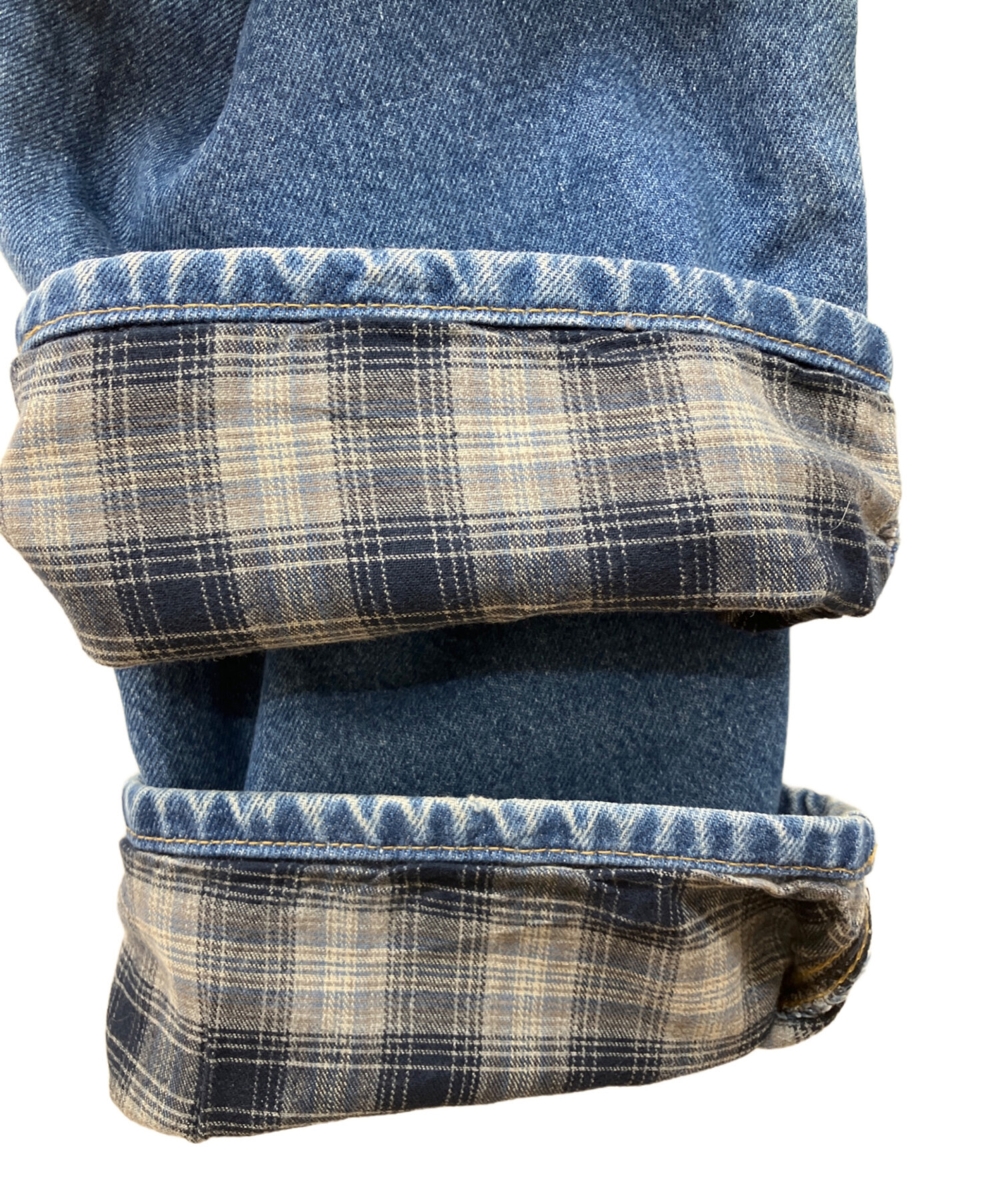 中古・古着通販】CarHartt (カーハート) 裏地フランネル生地デニム
