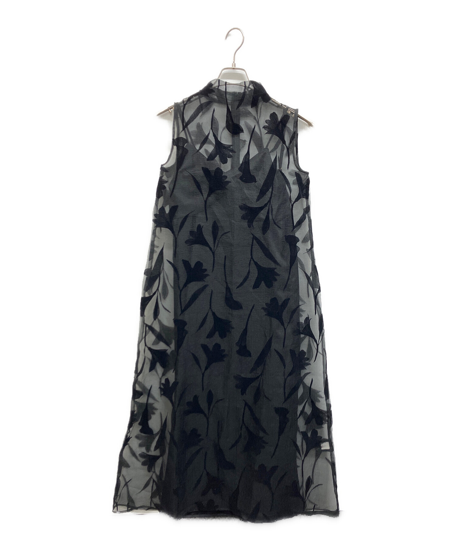 中古・古着通販】Acka. (エーシーケーエー) sheer flower one-piece