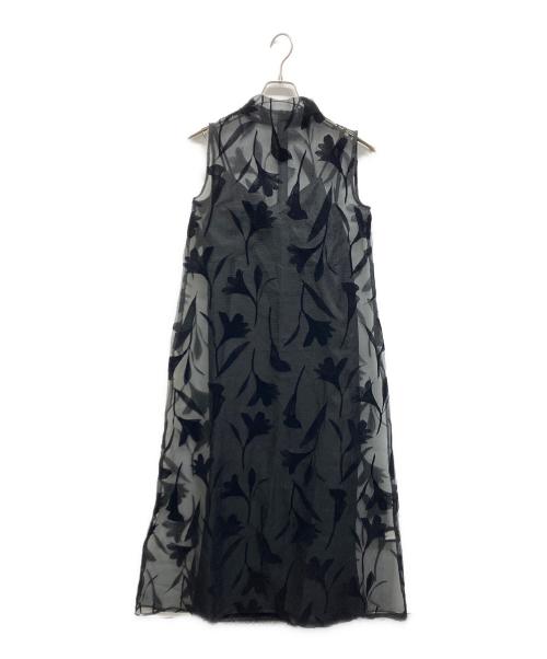 中古・古着通販】Acka. (エーシーケーエー) sheer flower one-piece